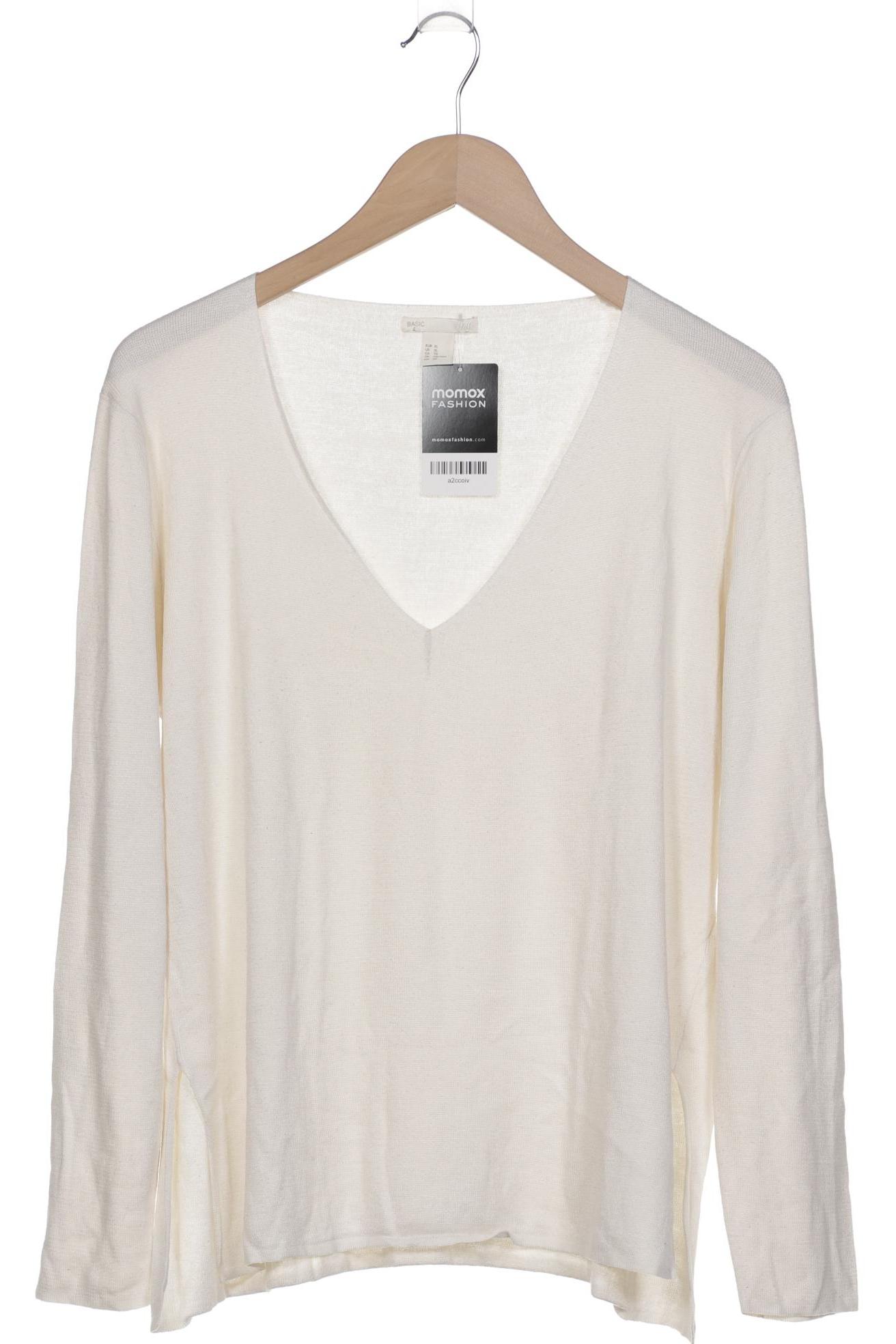 

H&M Damen Pullover, cremeweiß, Gr. 44