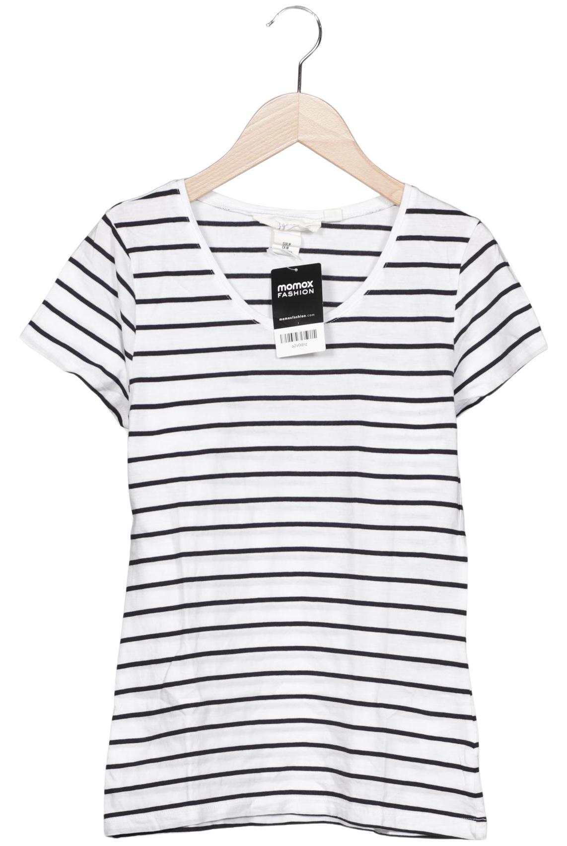 

H&M Damen T-Shirt, weiß, Gr. 38