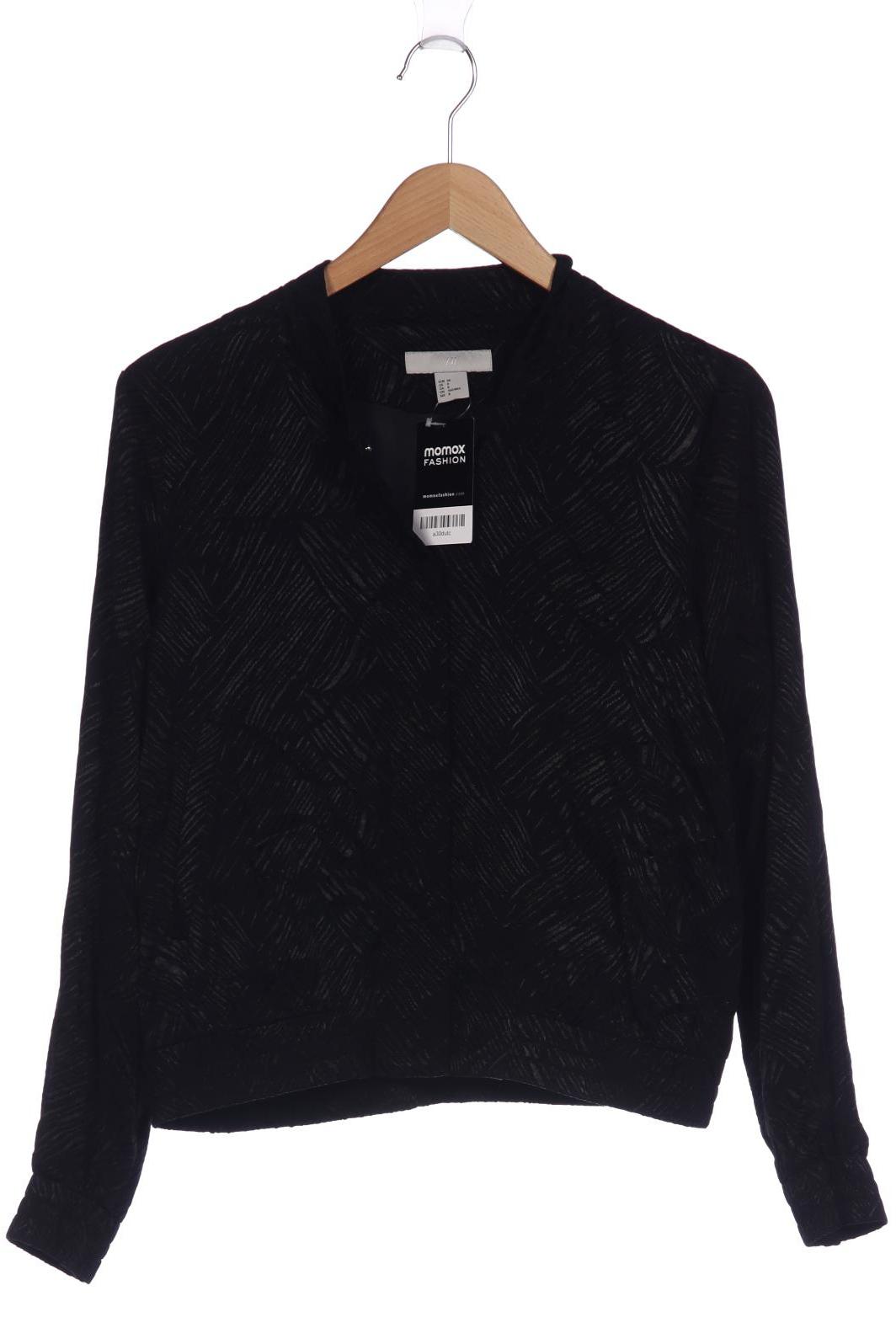 

H&M Damen Jacke, schwarz