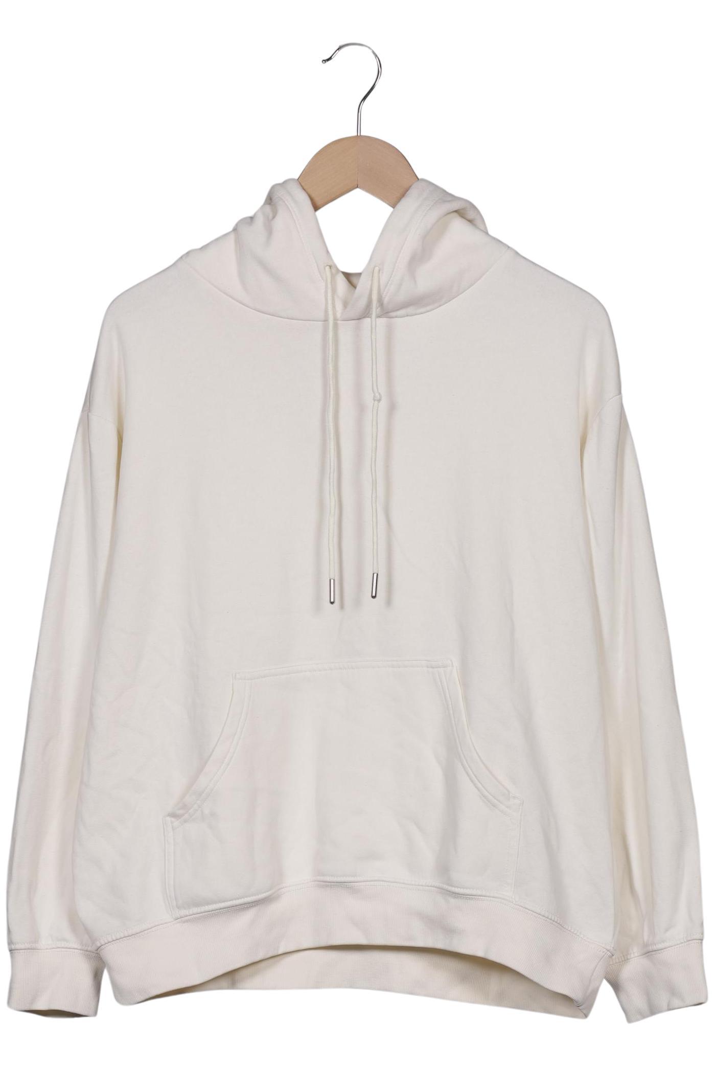 

H&M Damen Kapuzenpullover, cremeweiß, Gr. 38