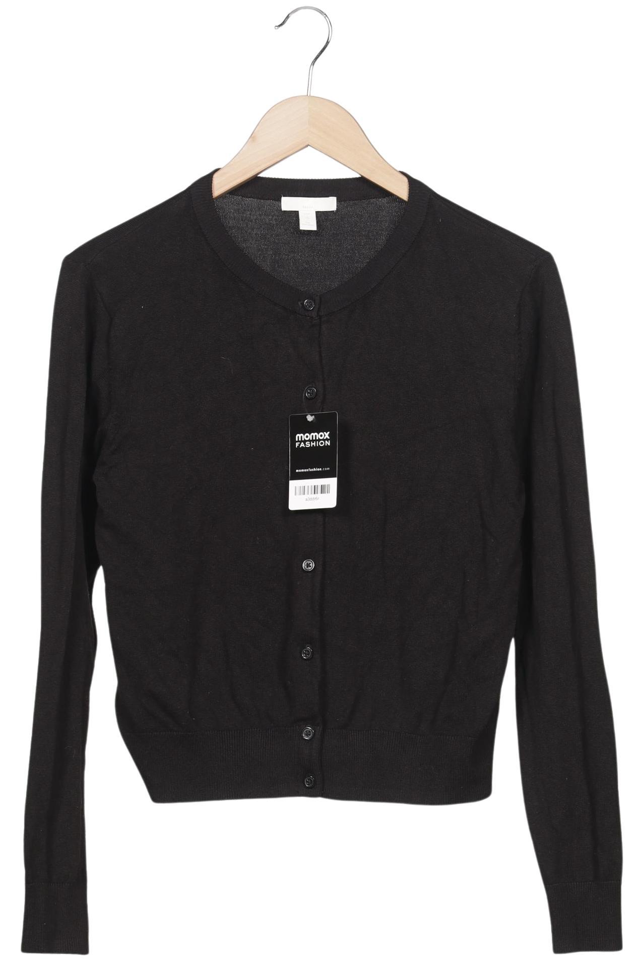 

H&M Damen Strickjacke, schwarz, Gr. 42