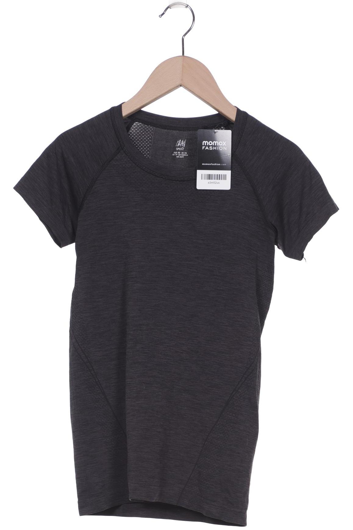 

H&M Damen T-Shirt, grau