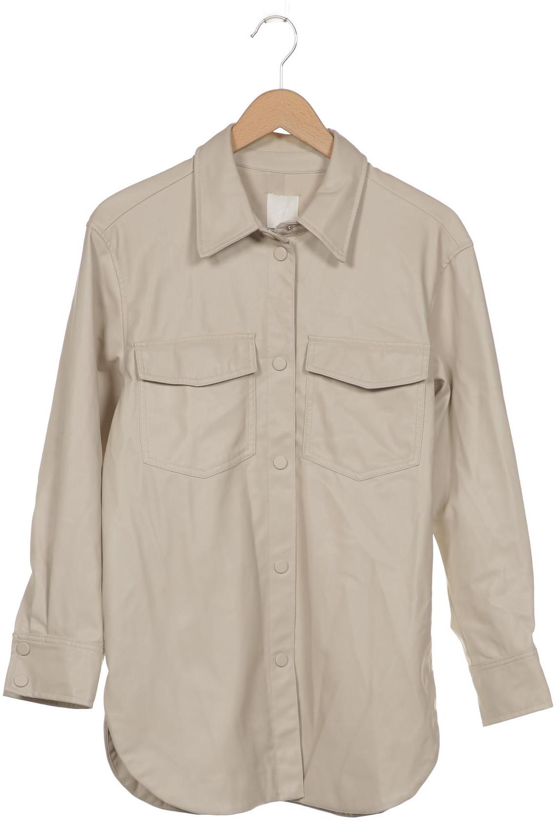 

H&M Damen Mantel, cremeweiß