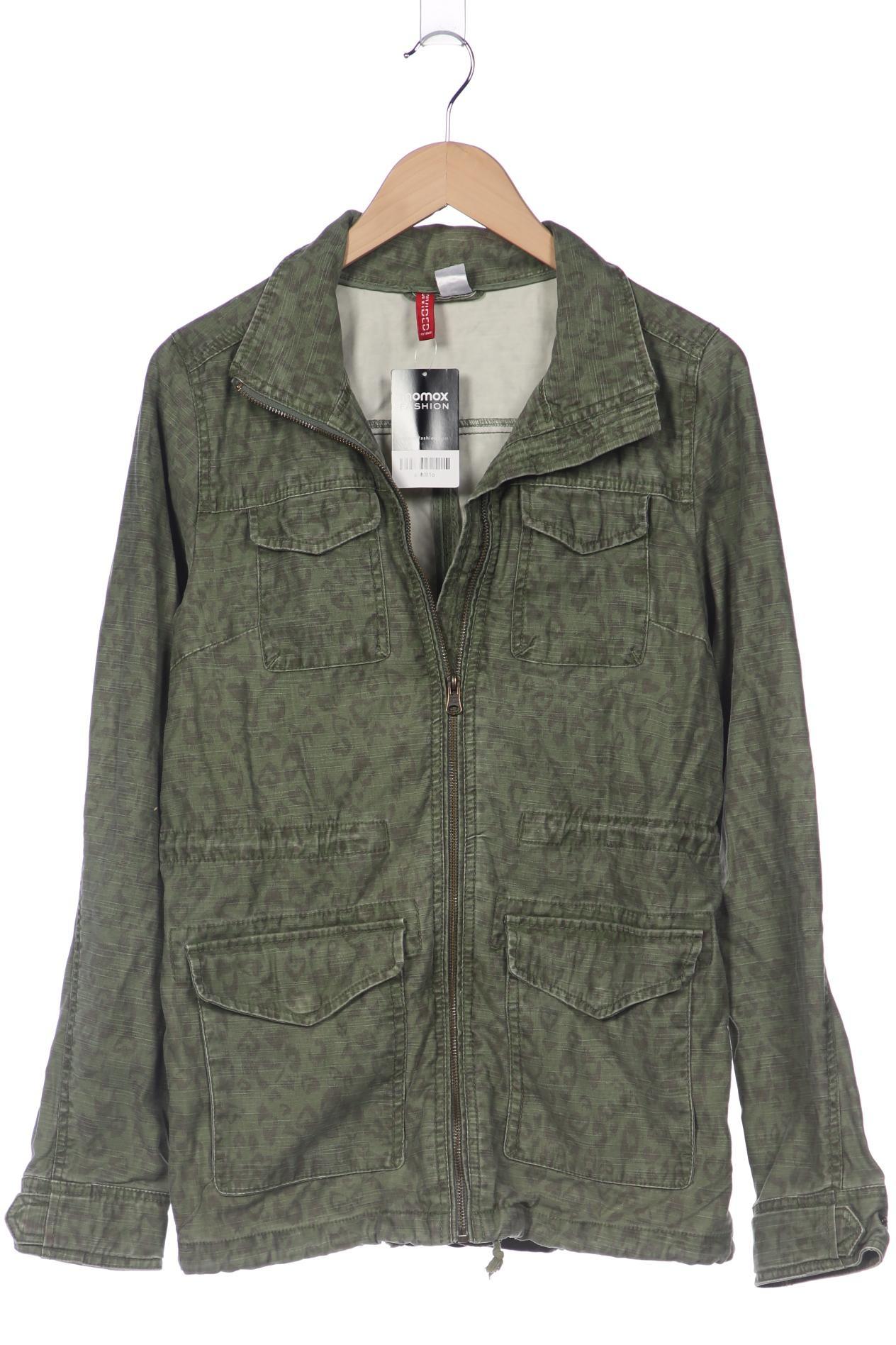 

H&M Damen Jacke, grün, Gr. 38