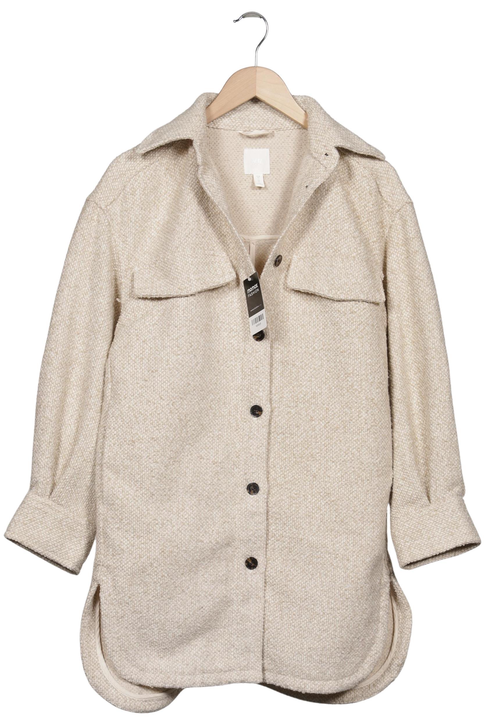 

H&M Damen Mantel, beige, Gr. 34