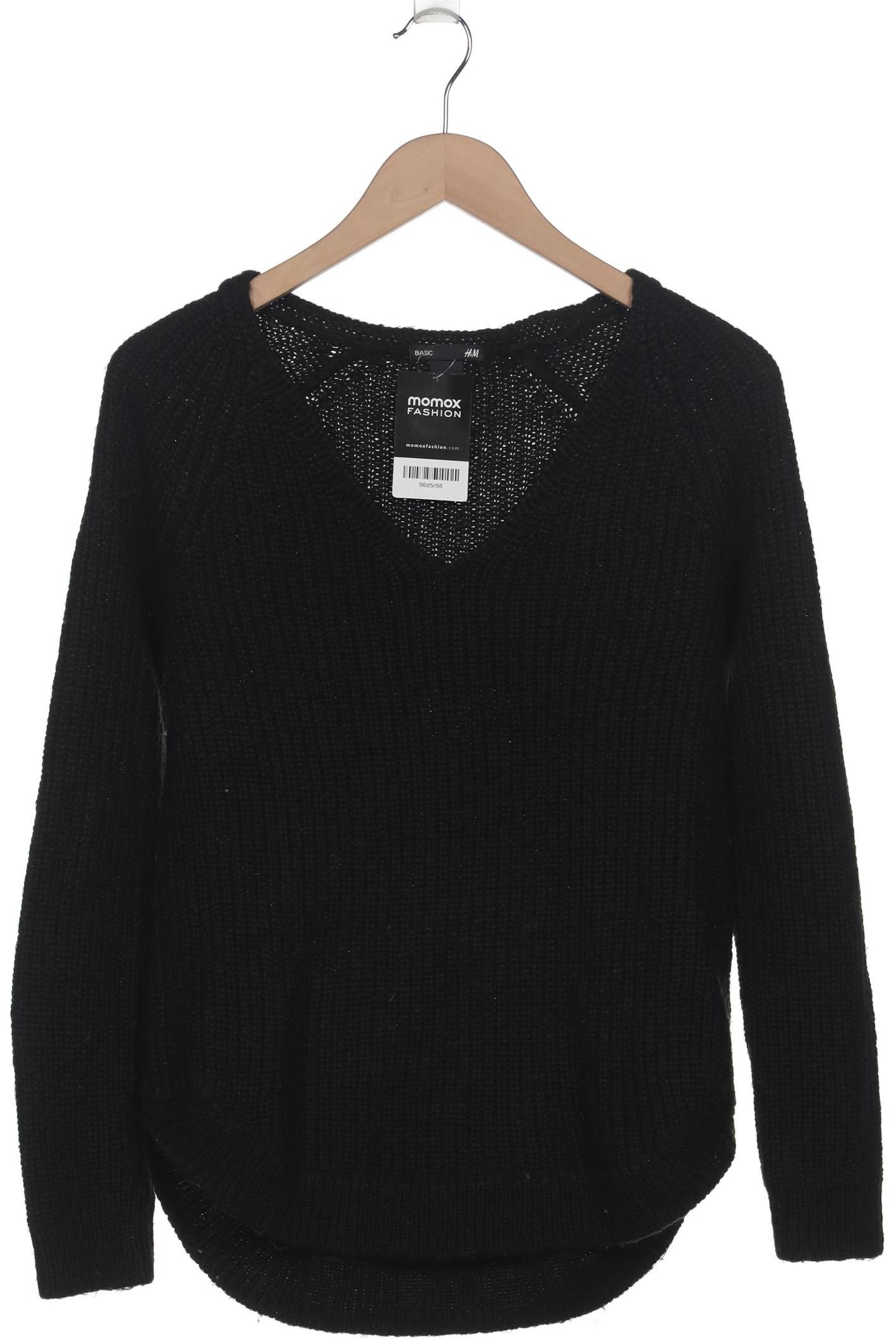 

H&M Damen Pullover, schwarz, Gr. 36