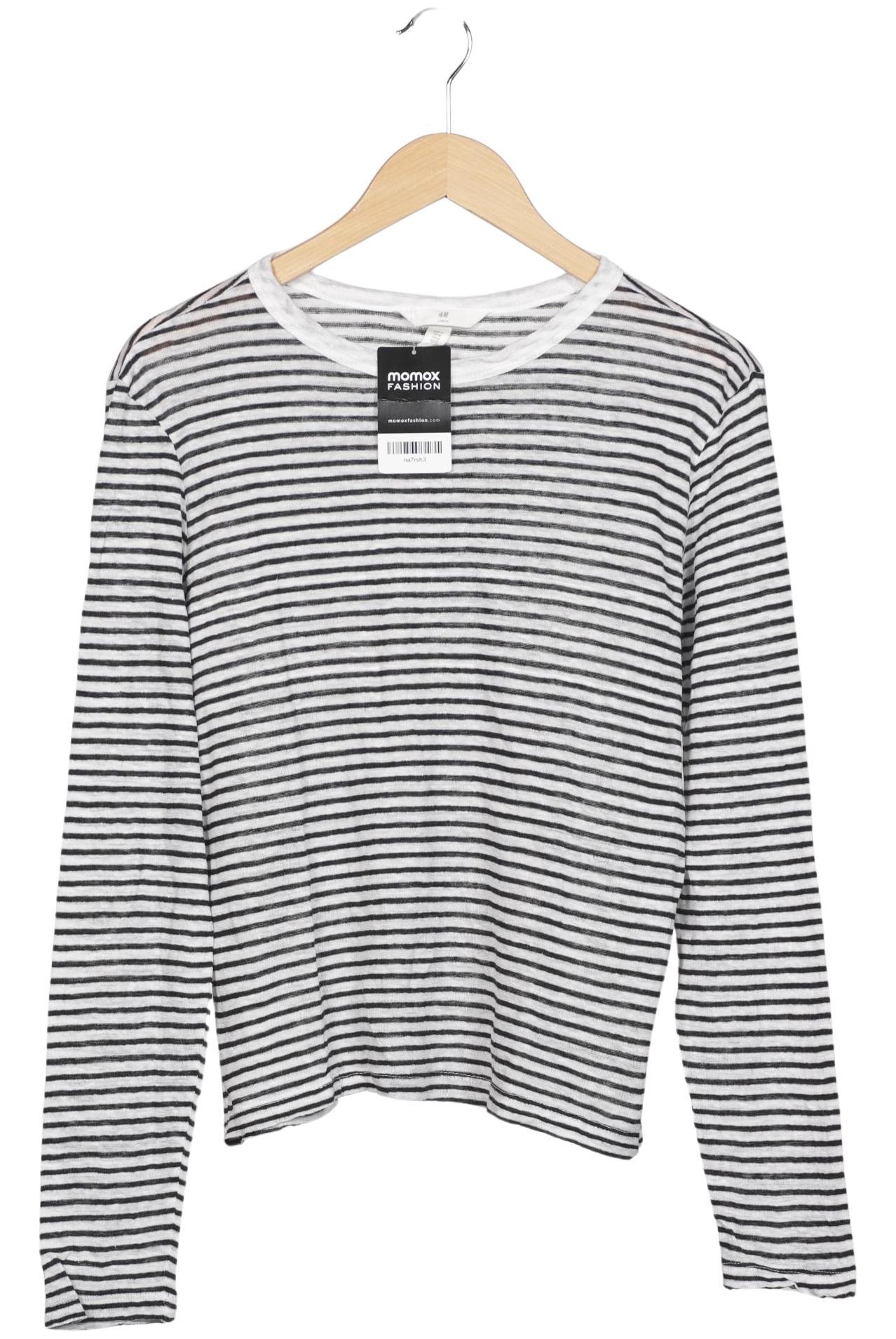 

H&M Damen Langarmshirt, mehrfarbig, Gr. 38