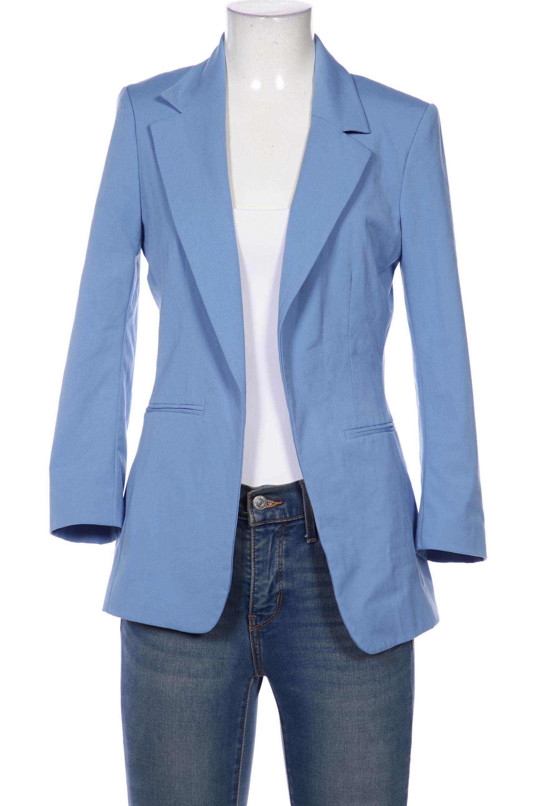 

H&M Damen Blazer, blau, Gr. 34