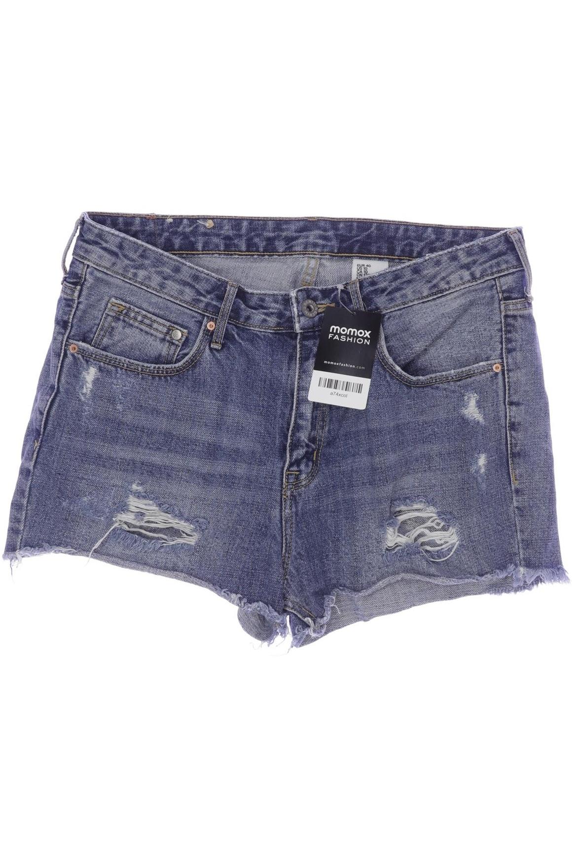 

H&M Damen Shorts, blau, Gr. 40