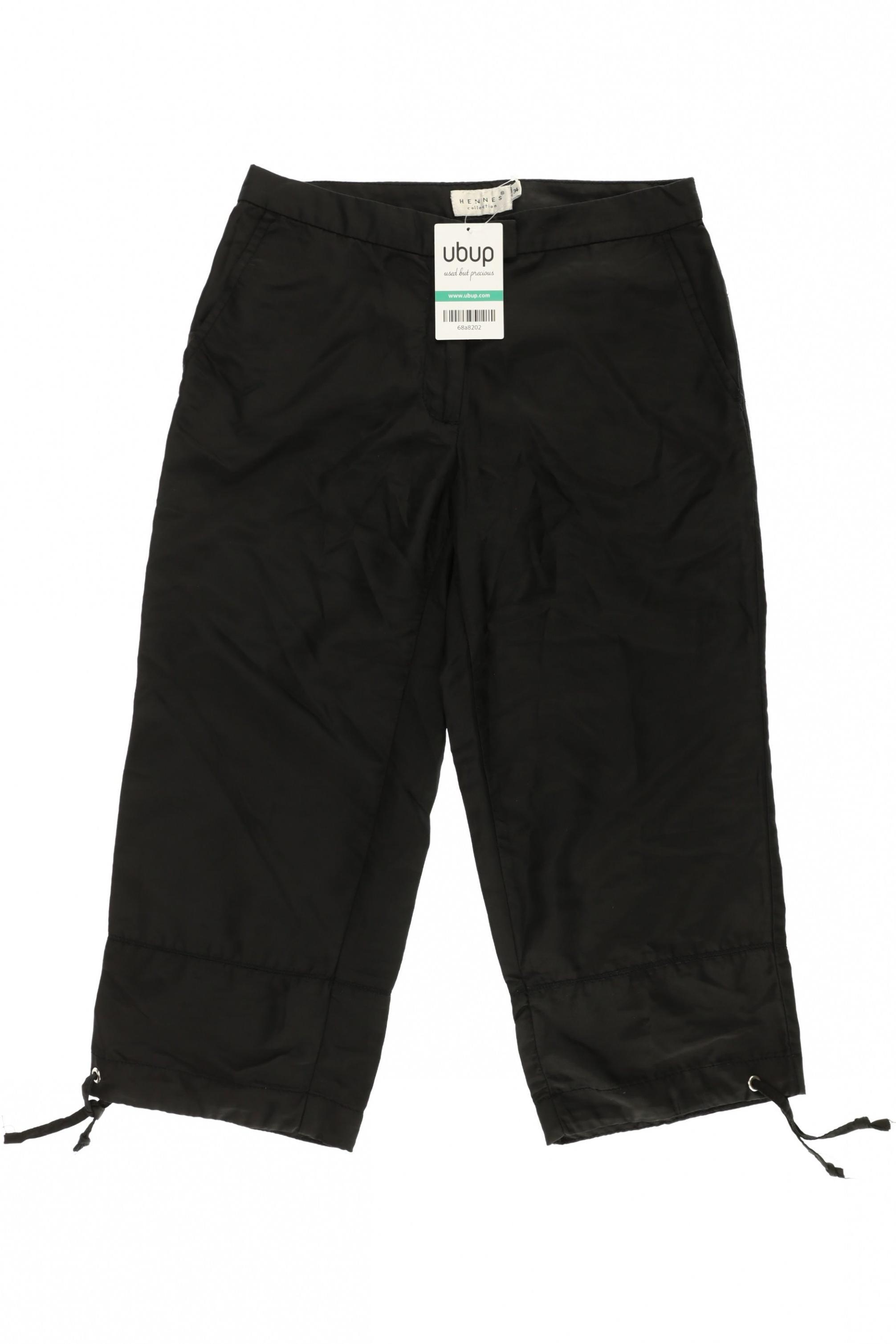 

H&M Damen Stoffhose, schwarz, Gr. 34