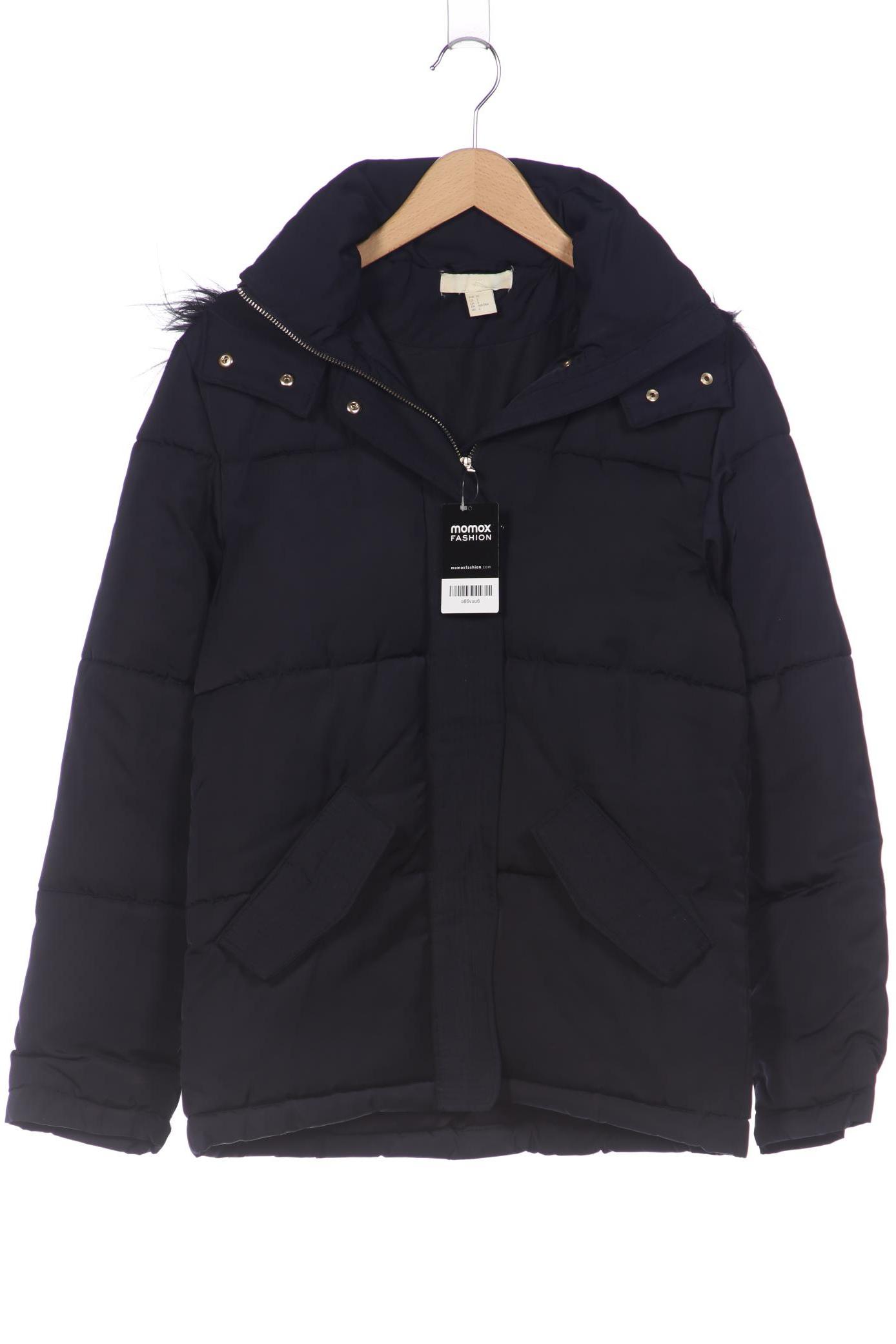 

H&M Damen Mantel, marineblau, Gr. 32