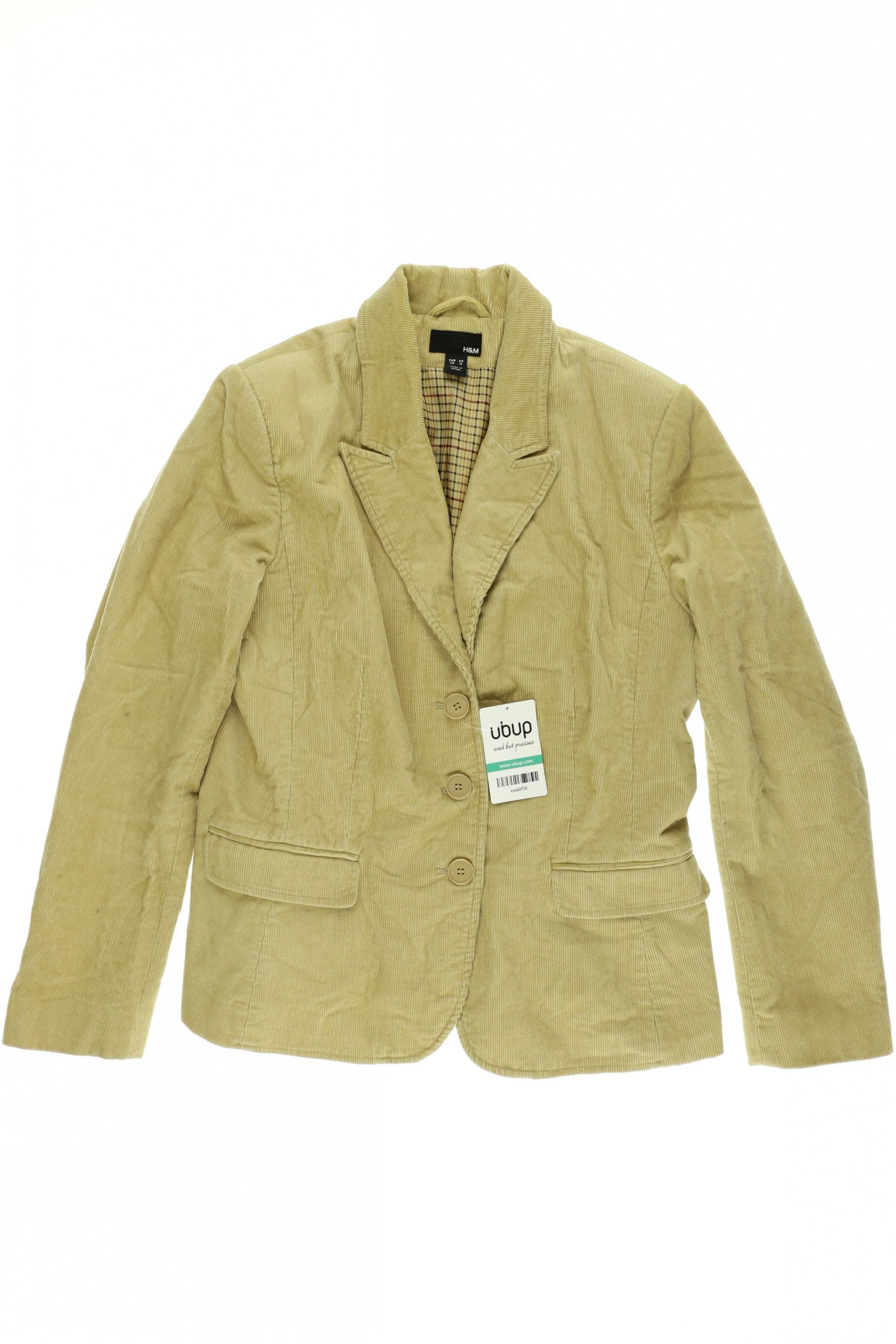 

H&M Damen Blazer, beige, Gr. 42