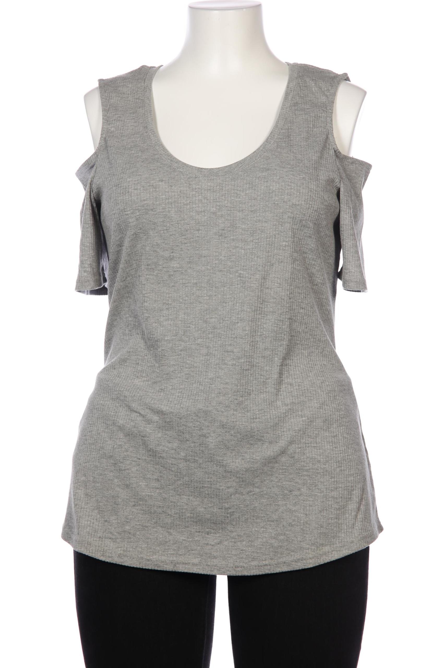 

H&M Damen T-Shirt, grau, Gr. 44