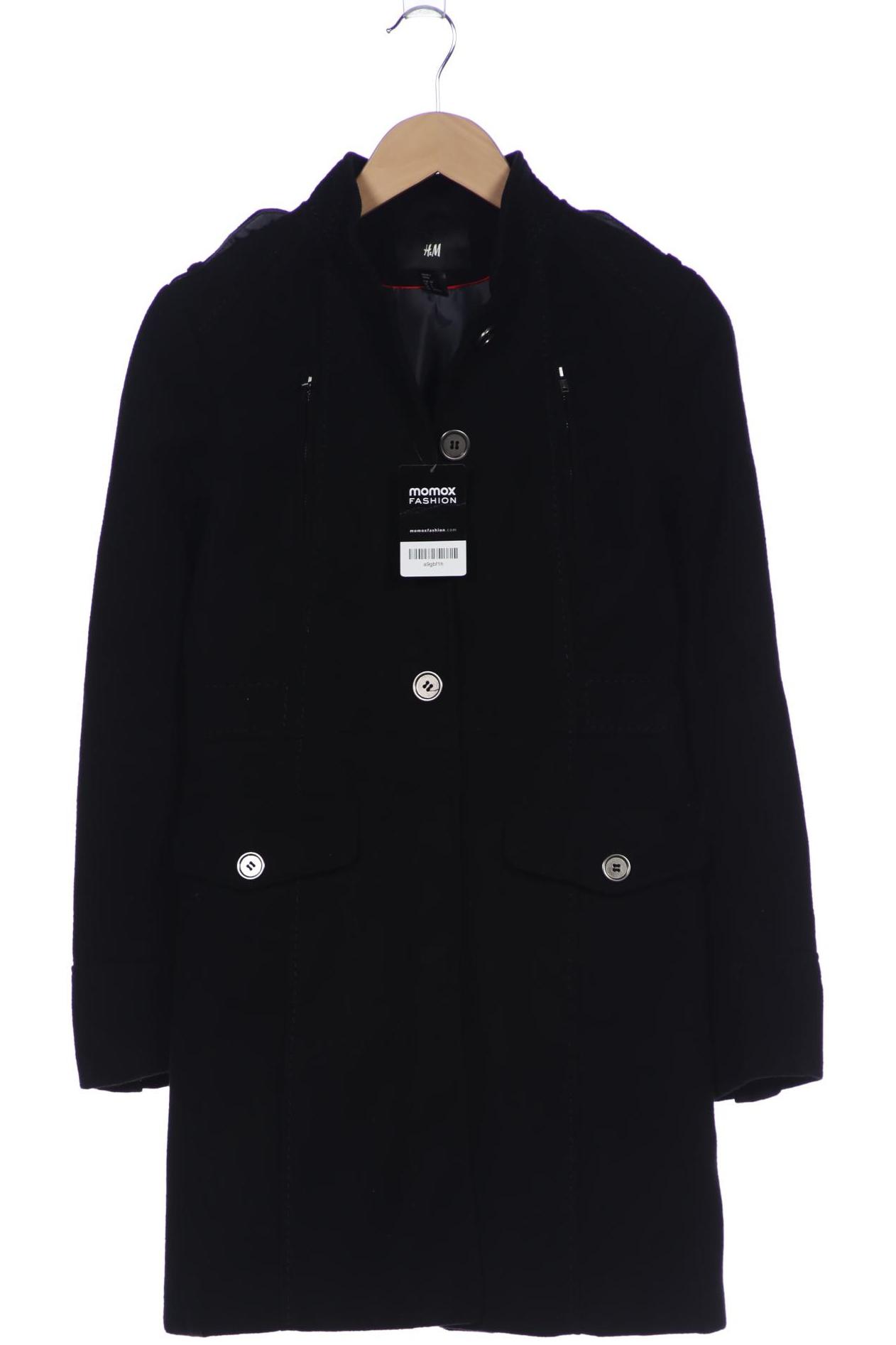 Thumbnail - H&amp;M Damen Mantel, schwarz, Gr. 36
