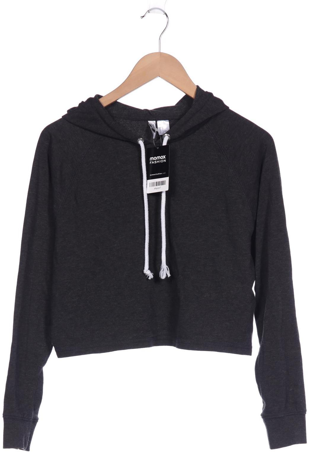 

H&M Damen Kapuzenpullover, grau