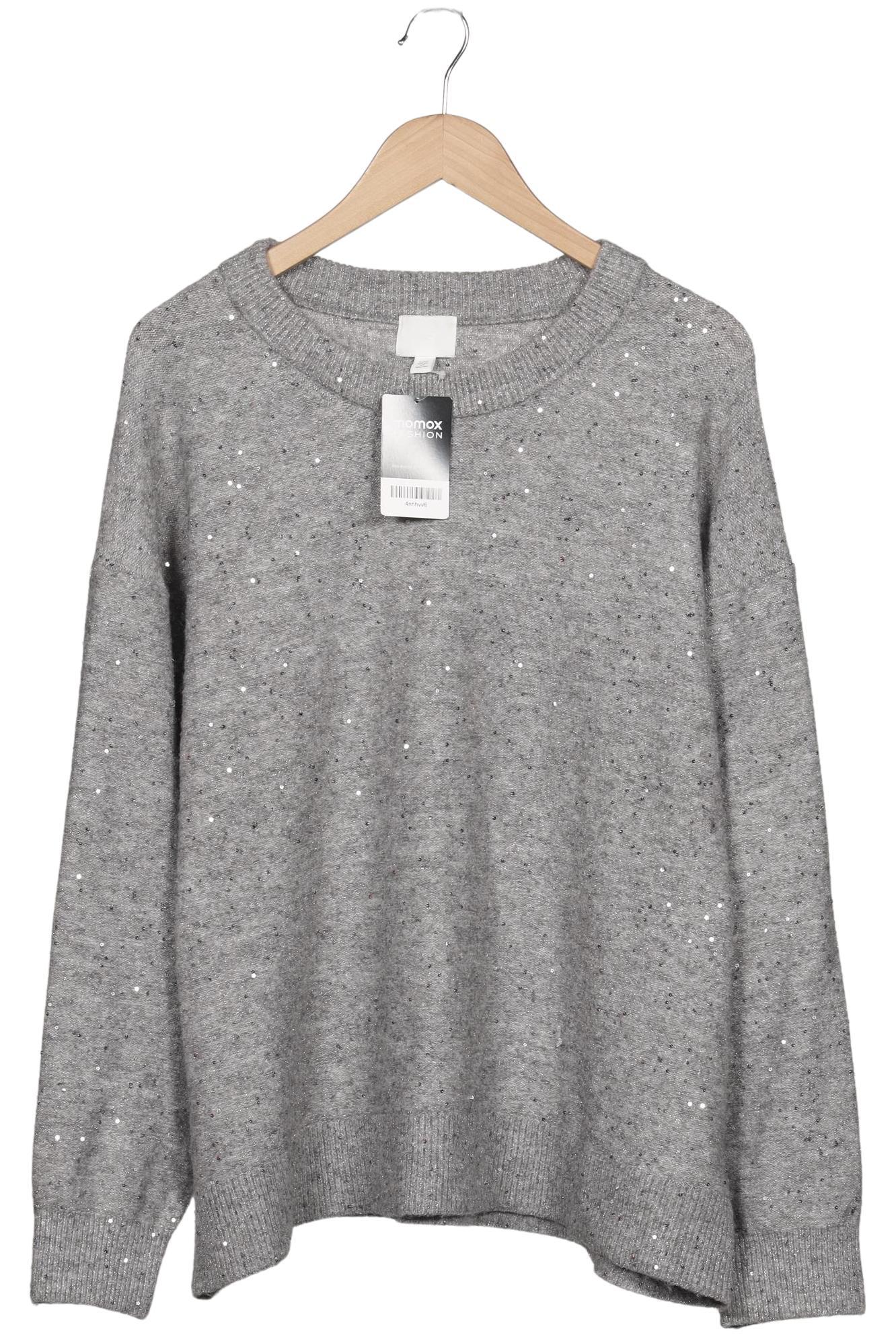 

H&M Damen Pullover, grau, Gr. 44
