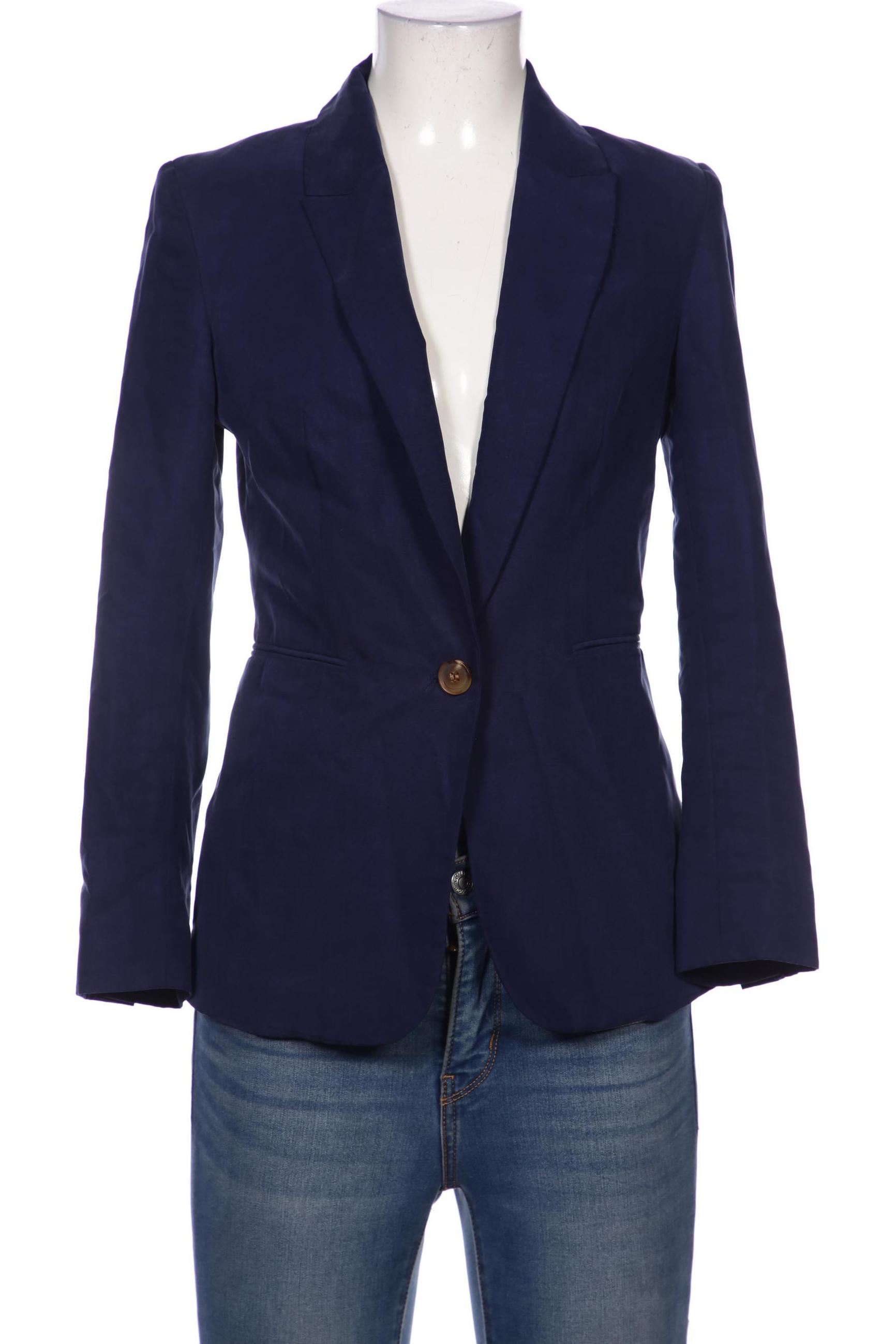 

H&M Damen Blazer, marineblau, Gr. 34