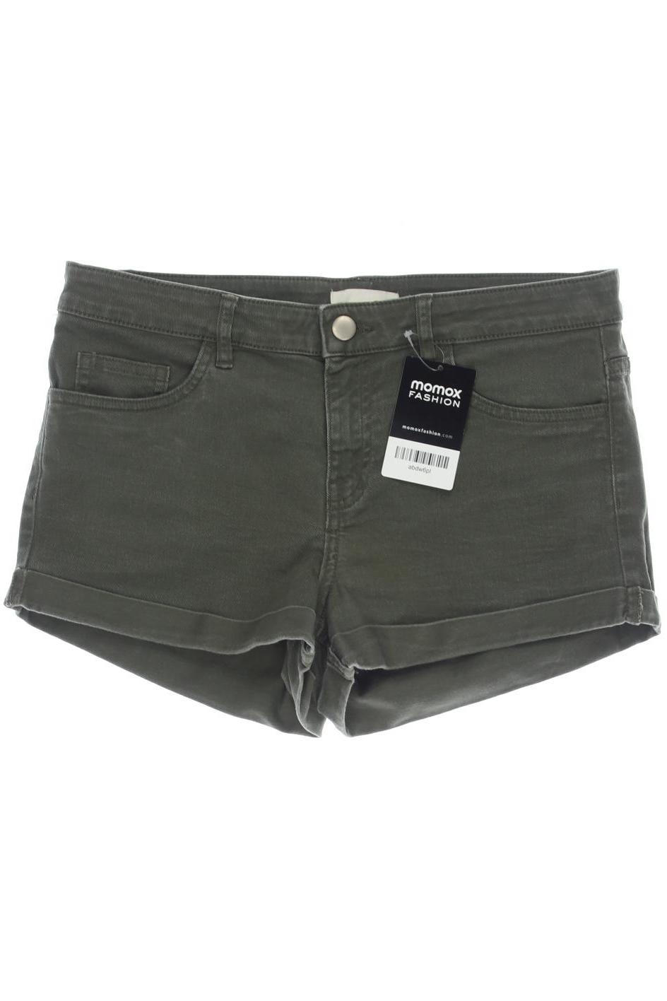 

H&M Damen Shorts, grün, Gr. 36