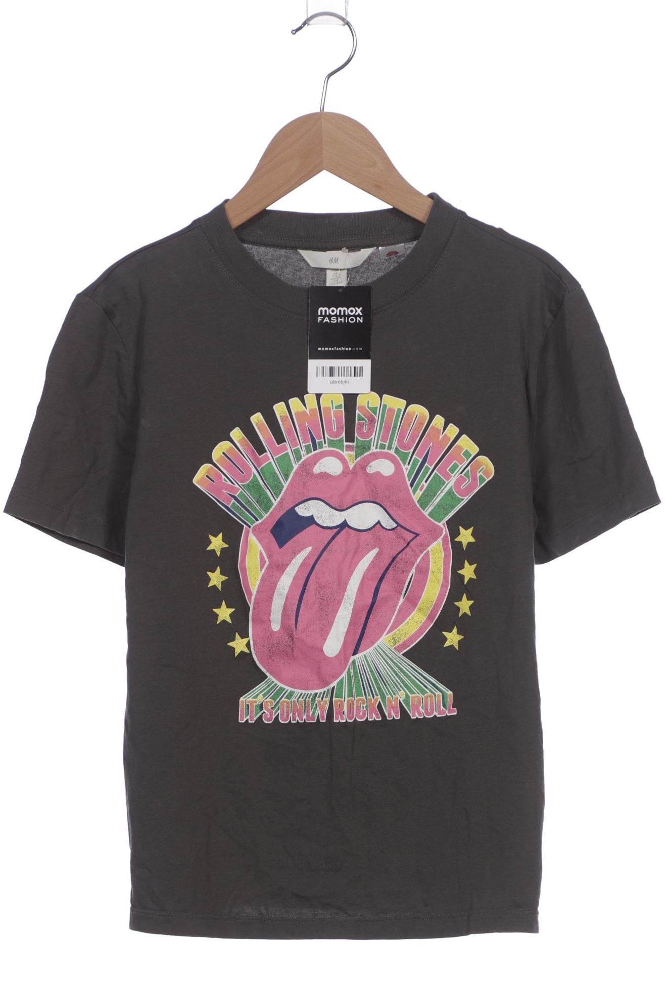 

H&M Damen T-Shirt, grau, Gr. 36