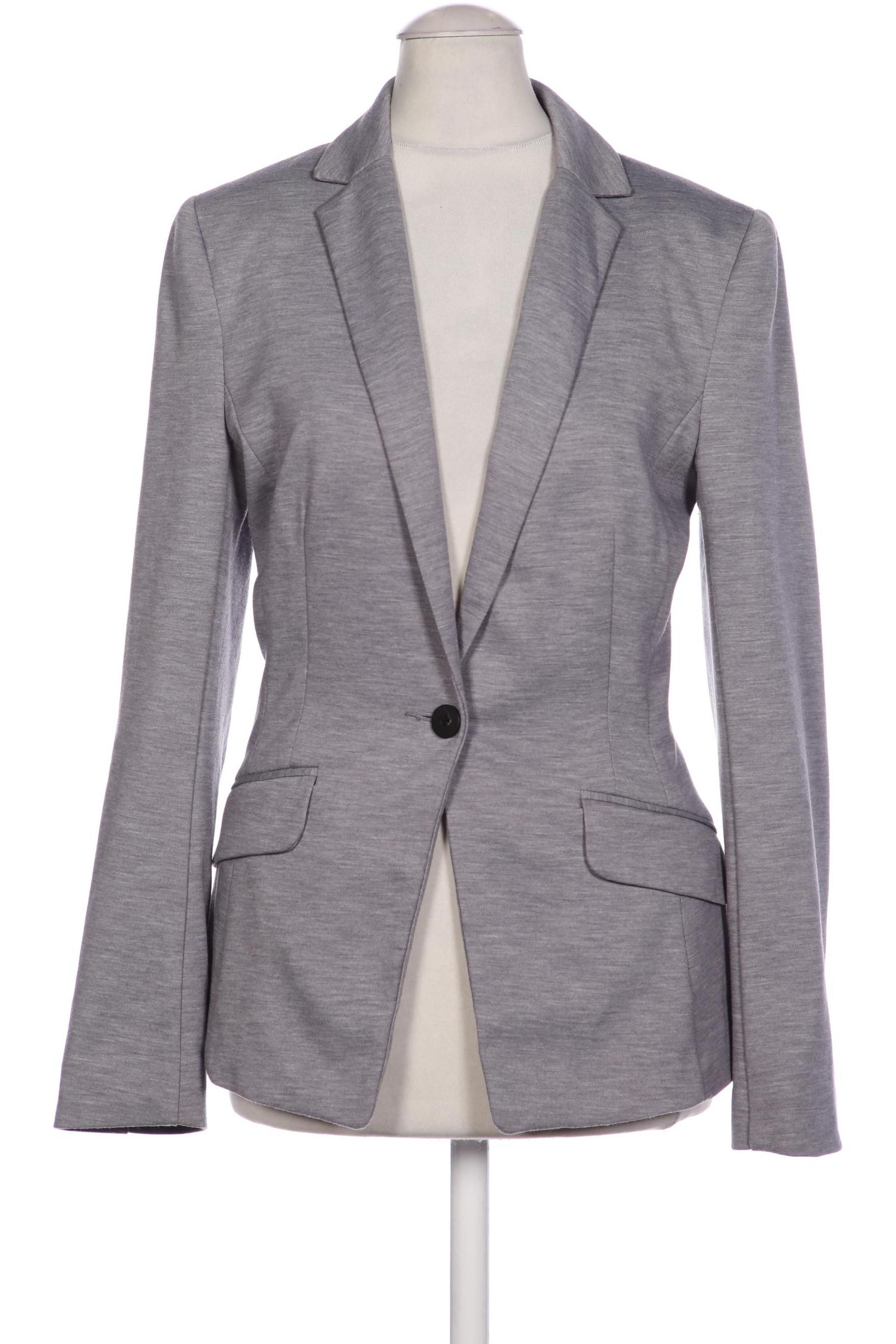 

H&M Damen Blazer, grau, Gr. 34