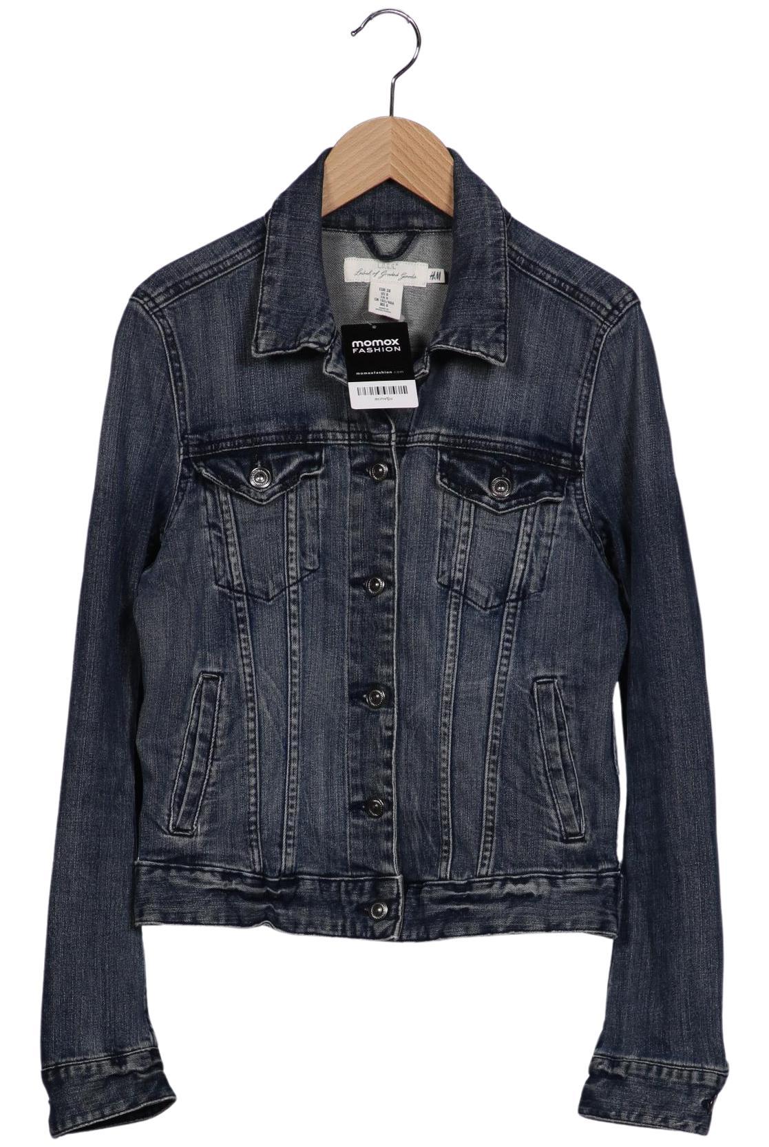 

H&M Damen Jacke, blau, Gr. 38