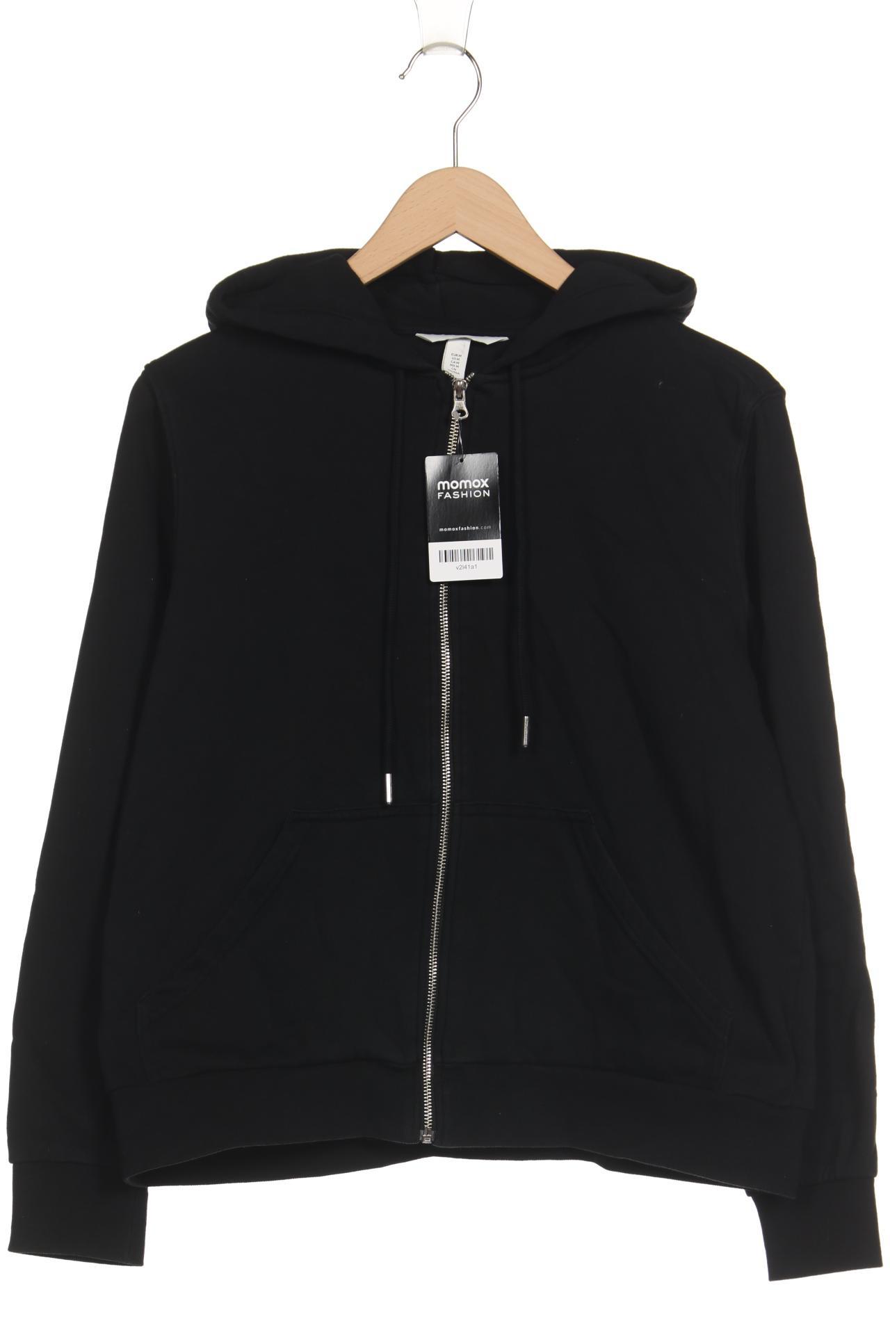 

H&M Damen Kapuzenpullover, schwarz, Gr. 38