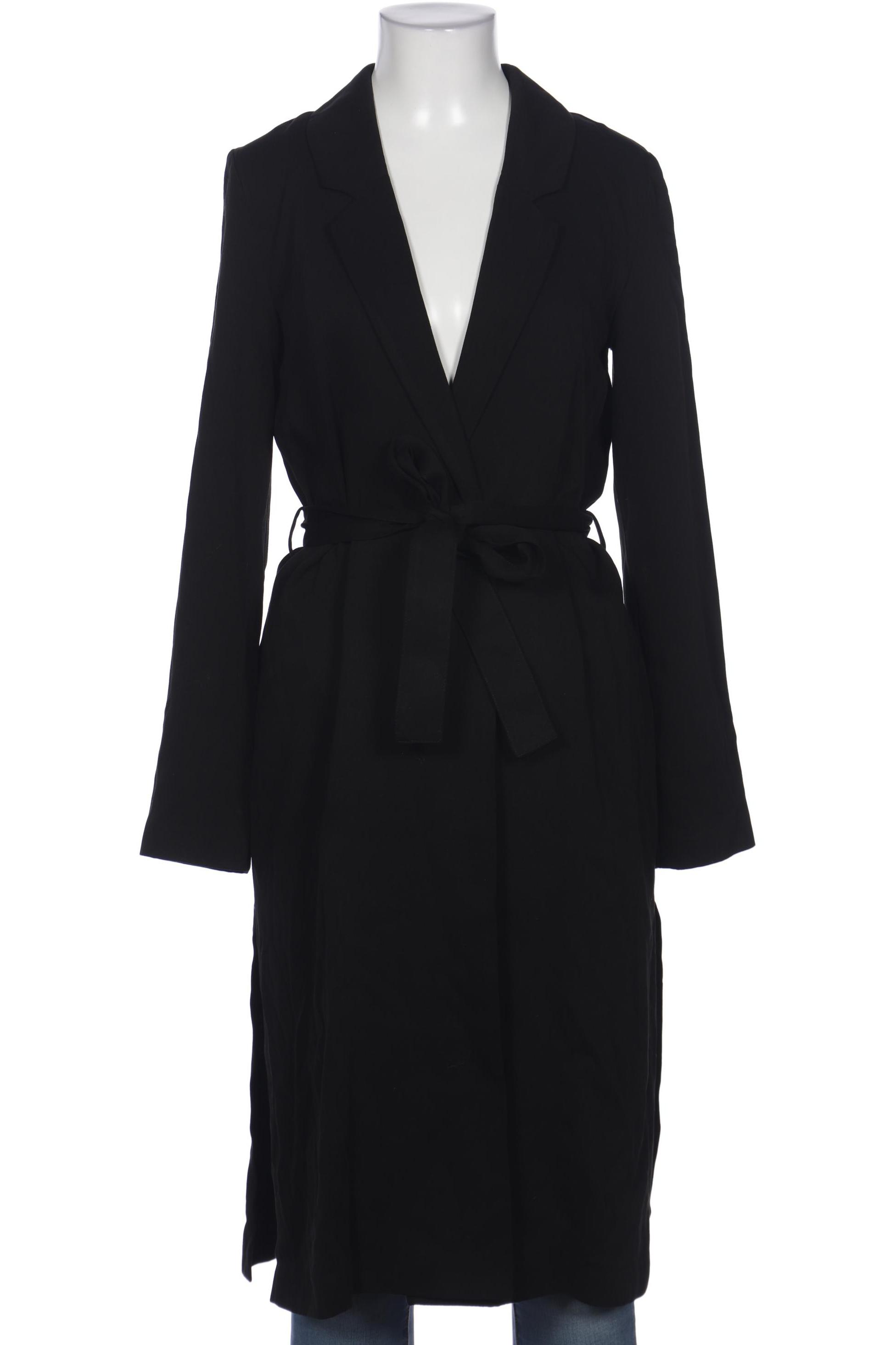 

H&M Damen Mantel, schwarz, Gr. 34
