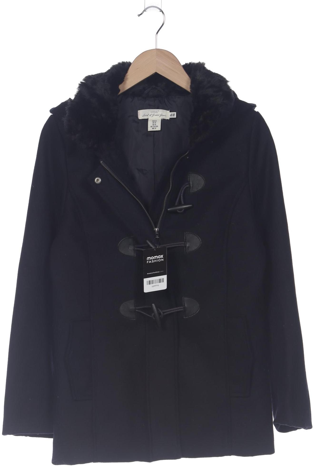 

H&M Damen Mantel, marineblau, Gr. 40