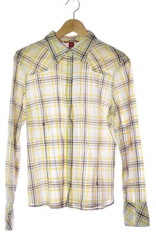 

H&M Damen Bluse, gelb, Gr. 42