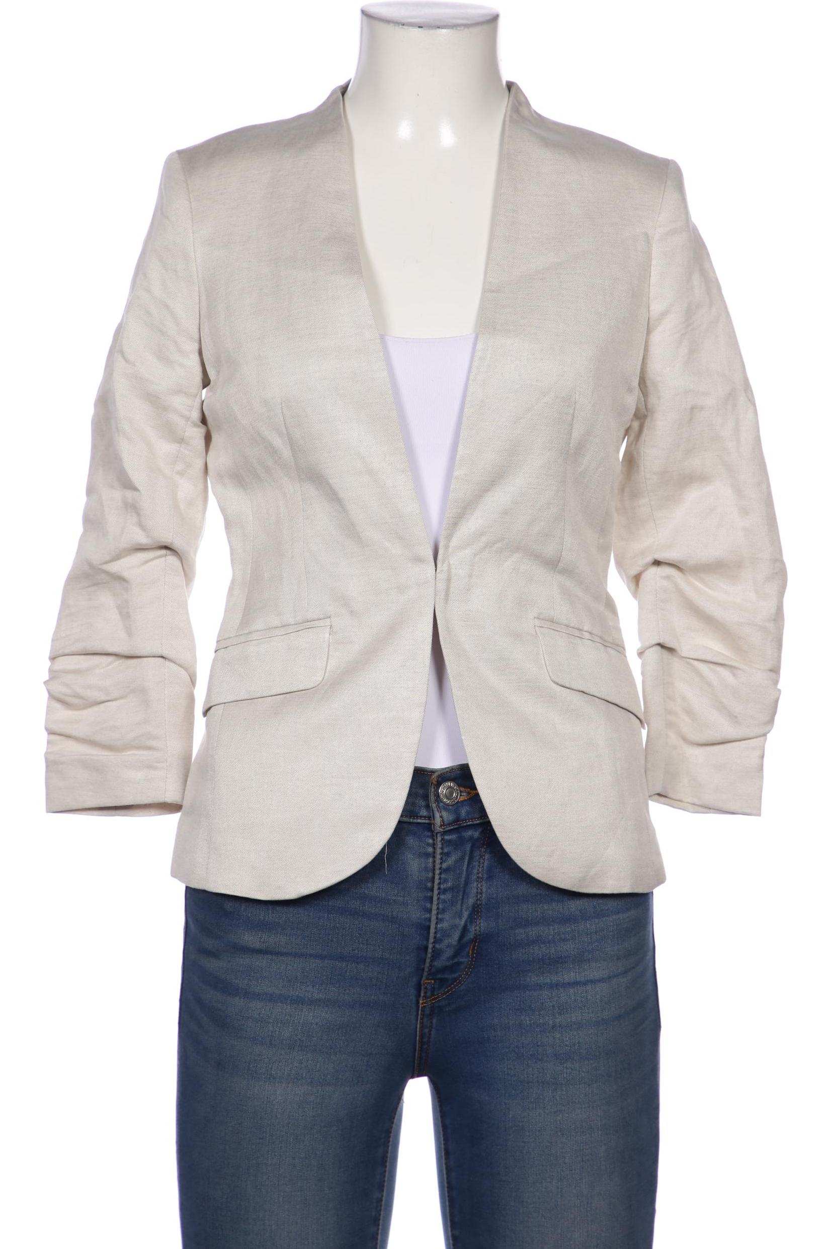 

H&M Damen Blazer, cremeweiß
