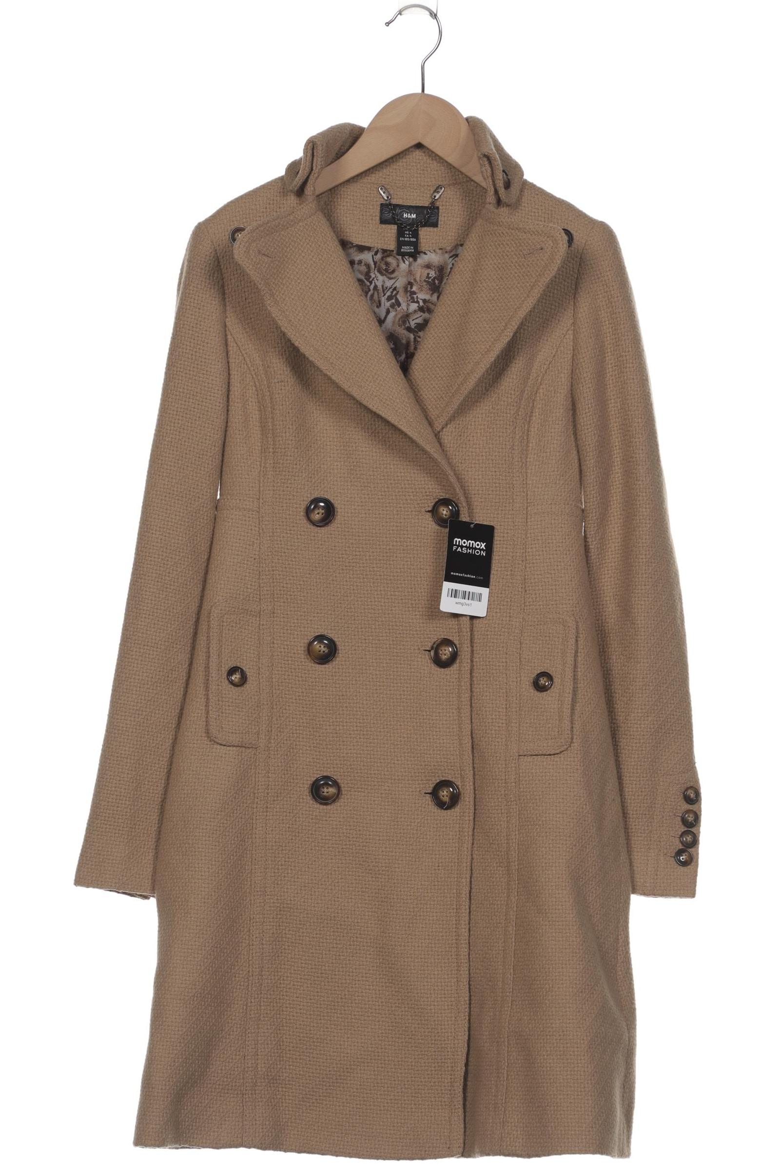 

H&M Damen Mantel, beige, Gr. 34