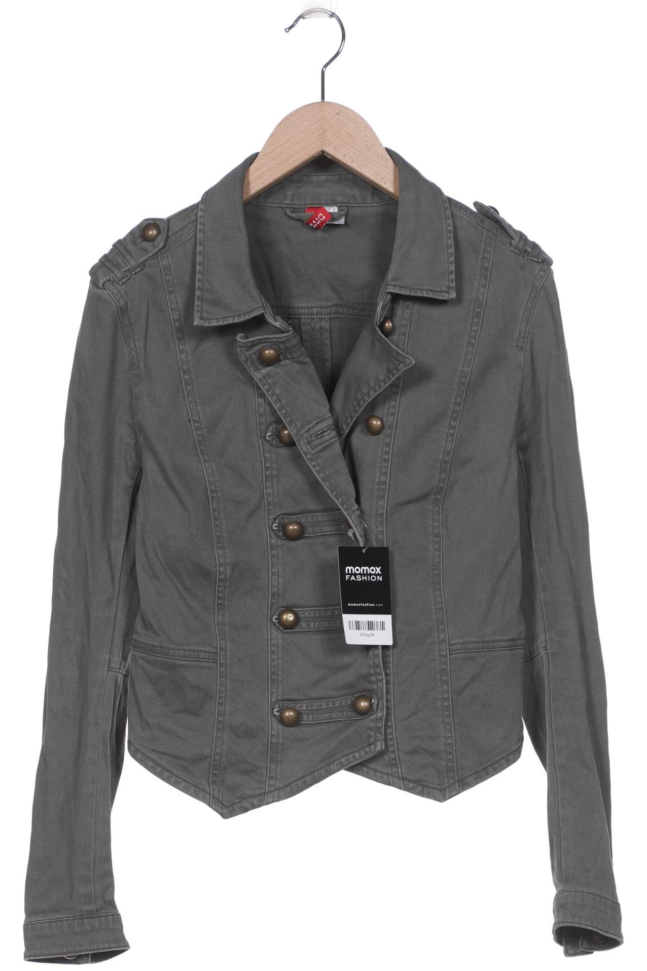 

H&M Damen Jacke, grün, Gr. 38
