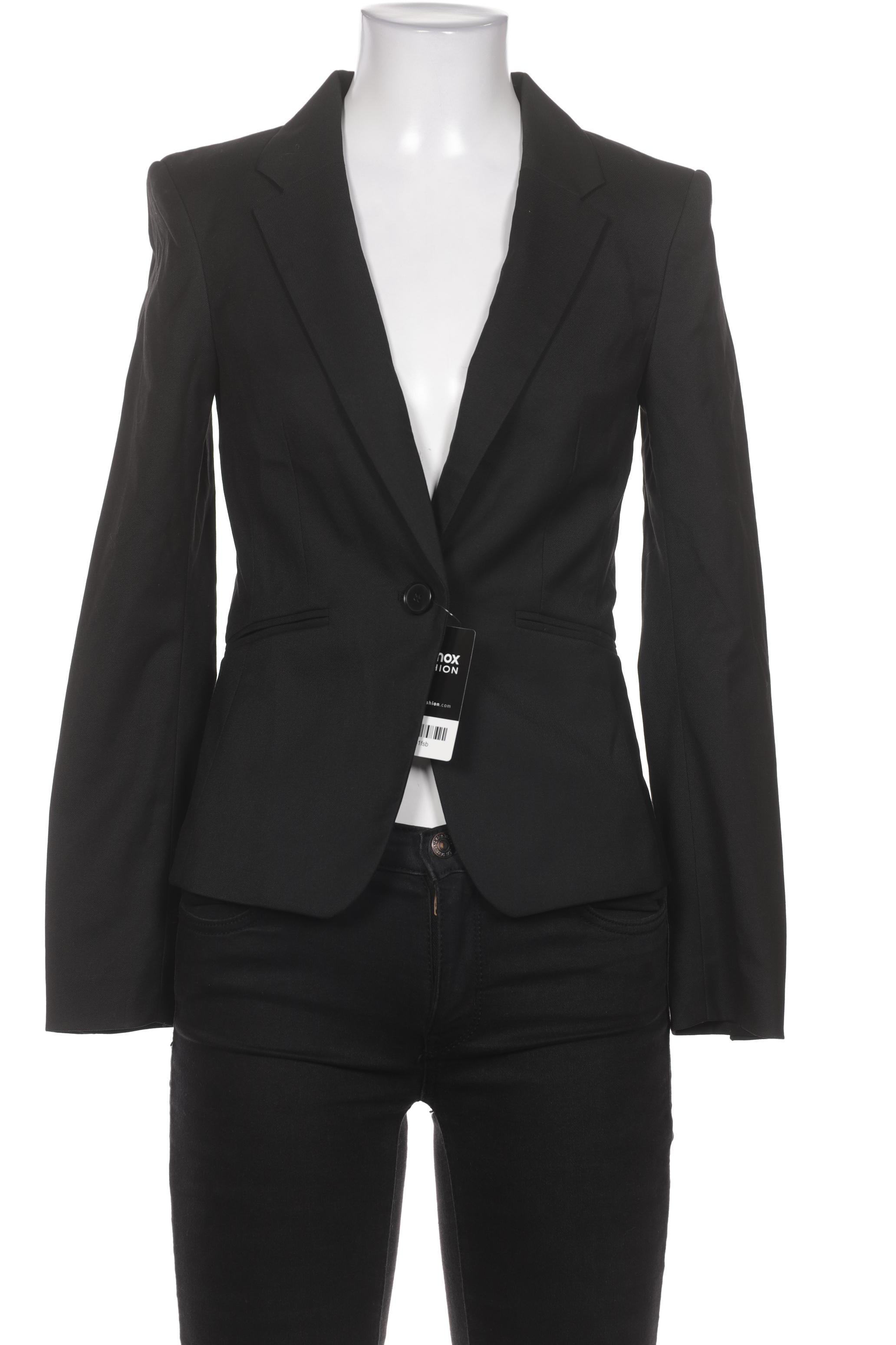 

H&M Damen Blazer, schwarz, Gr. 34