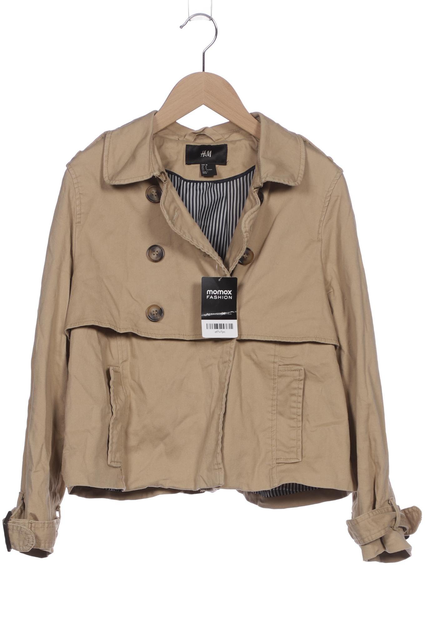 

H&M Damen Jacke, beige, Gr. 38