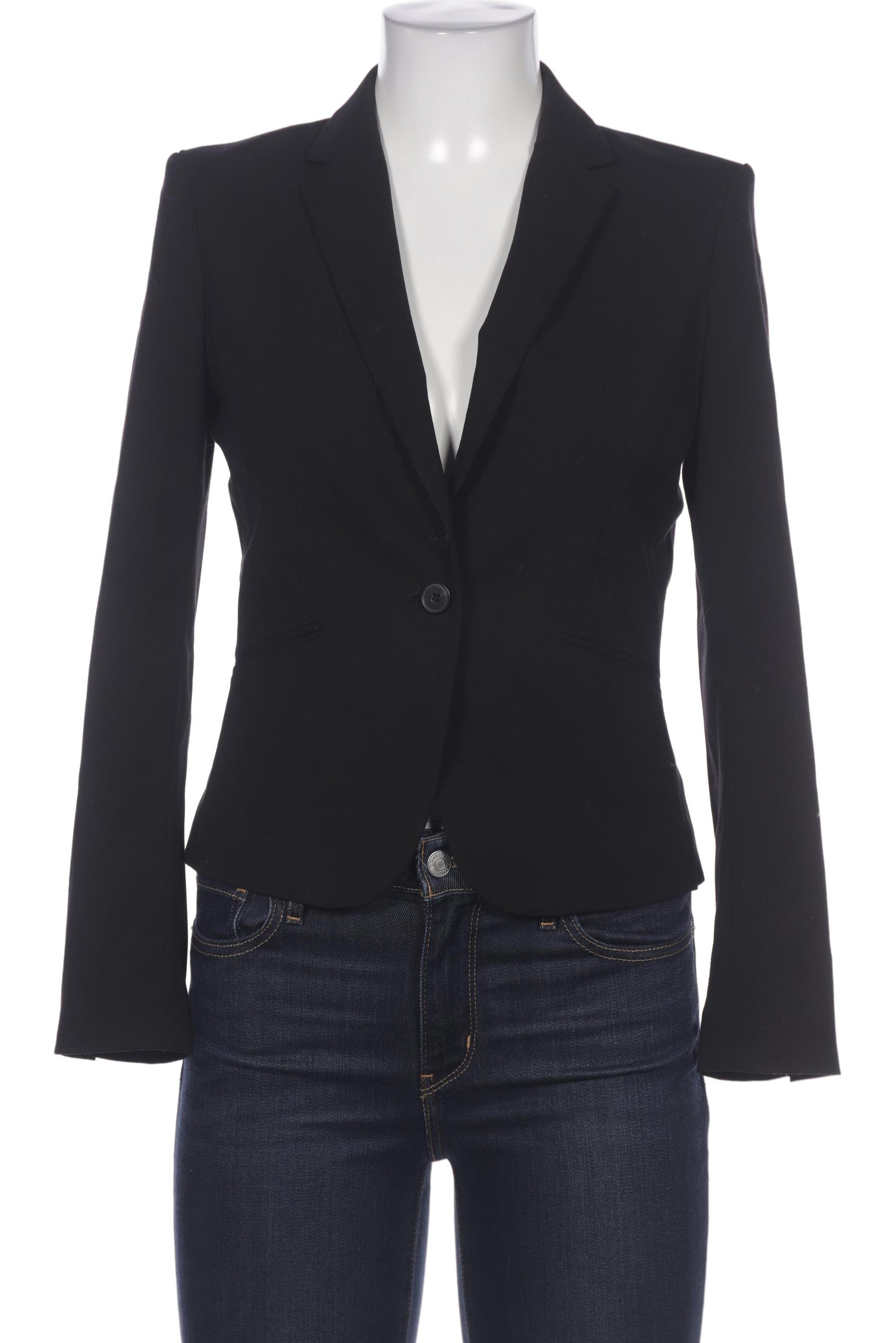 

H&M Damen Blazer, schwarz, Gr. 38