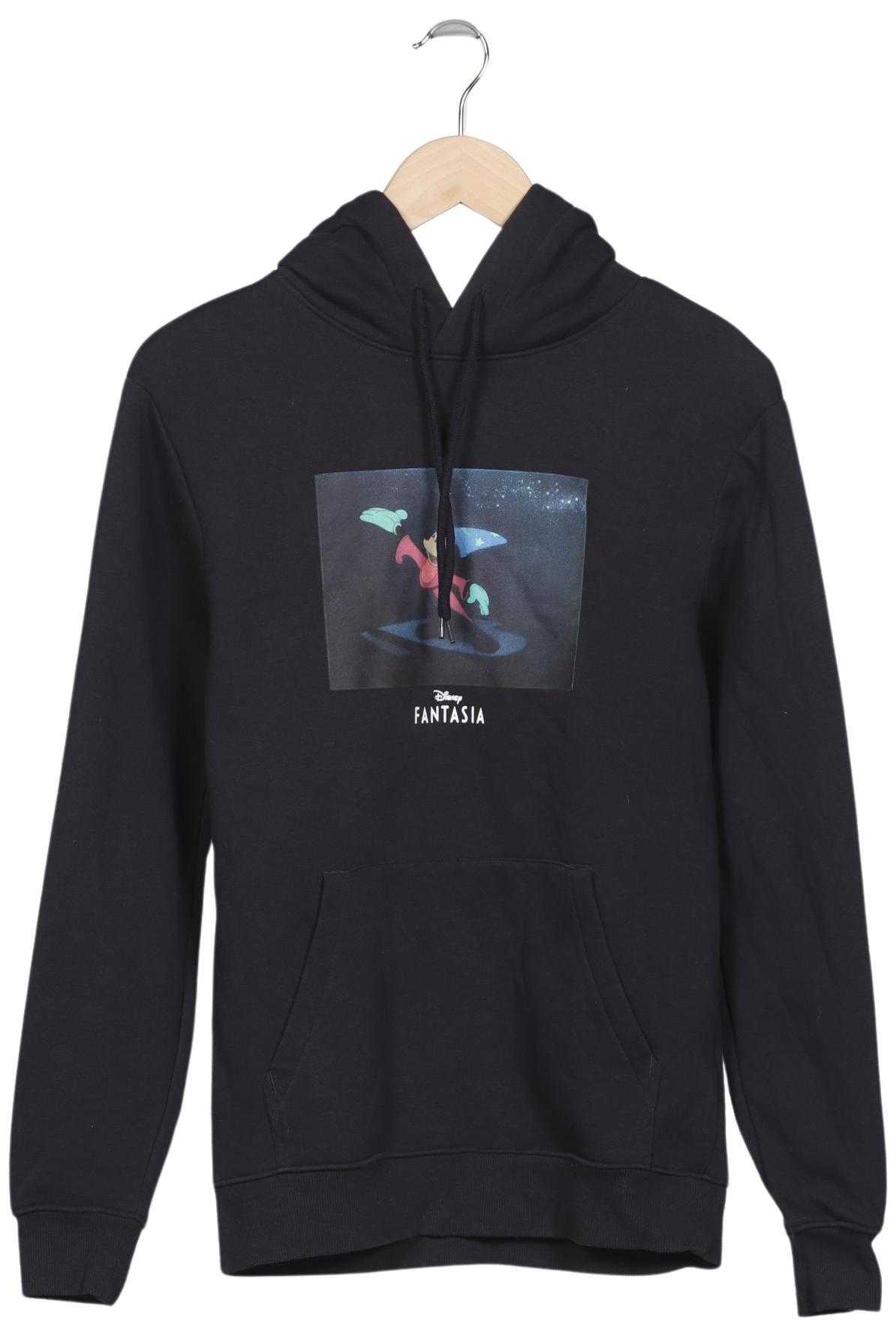 

H&M Damen Kapuzenpullover, schwarz, Gr. 34