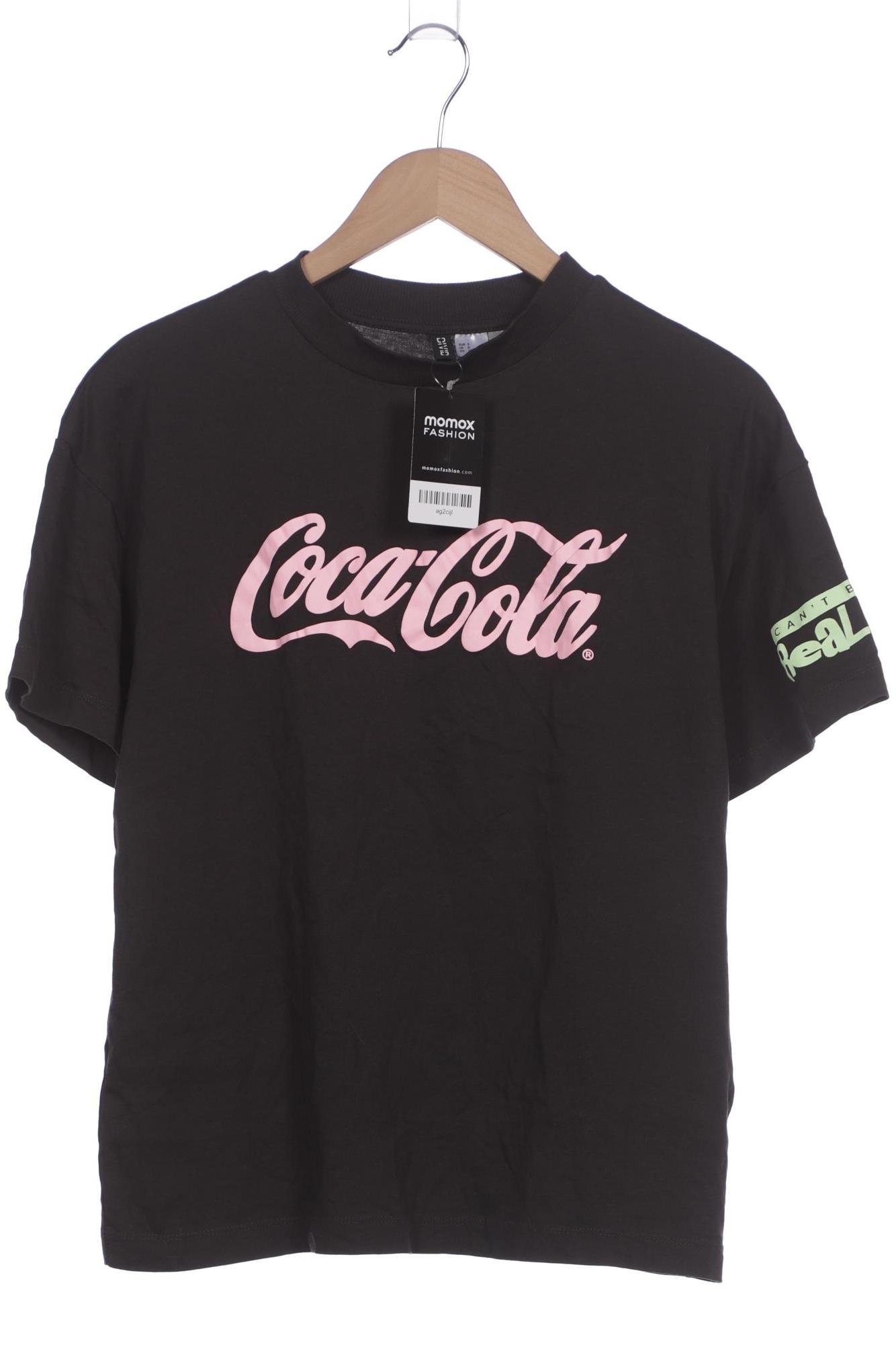 

H&M Damen T-Shirt, schwarz, Gr. 36