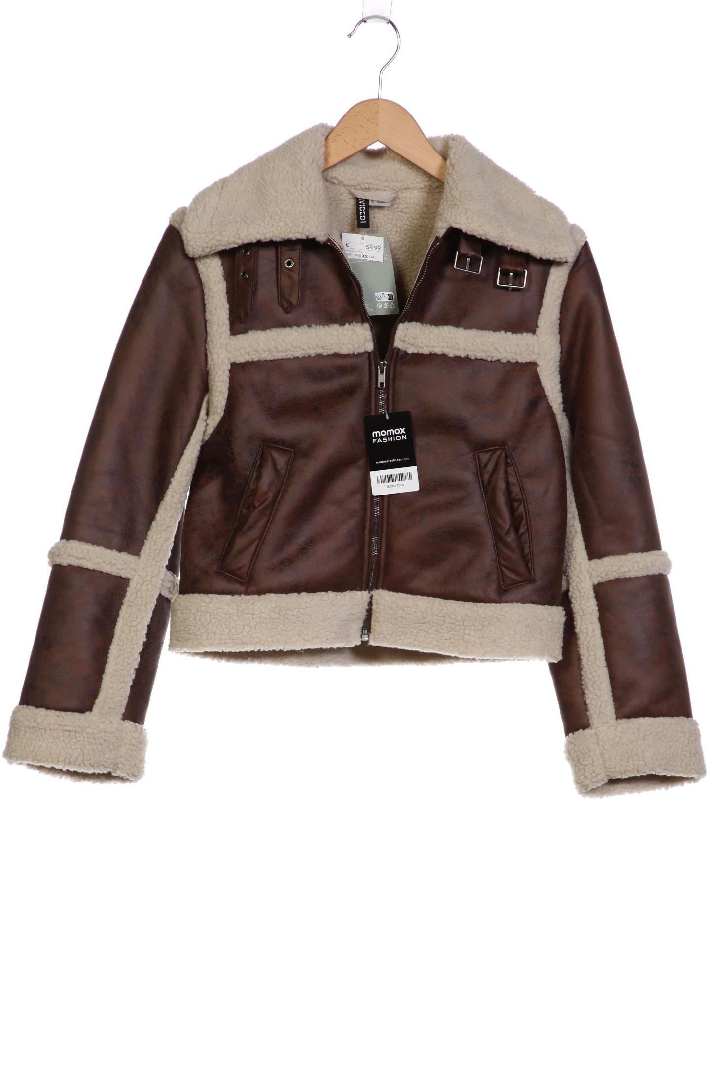 

H&M Damen Jacke, braun, Gr. 34