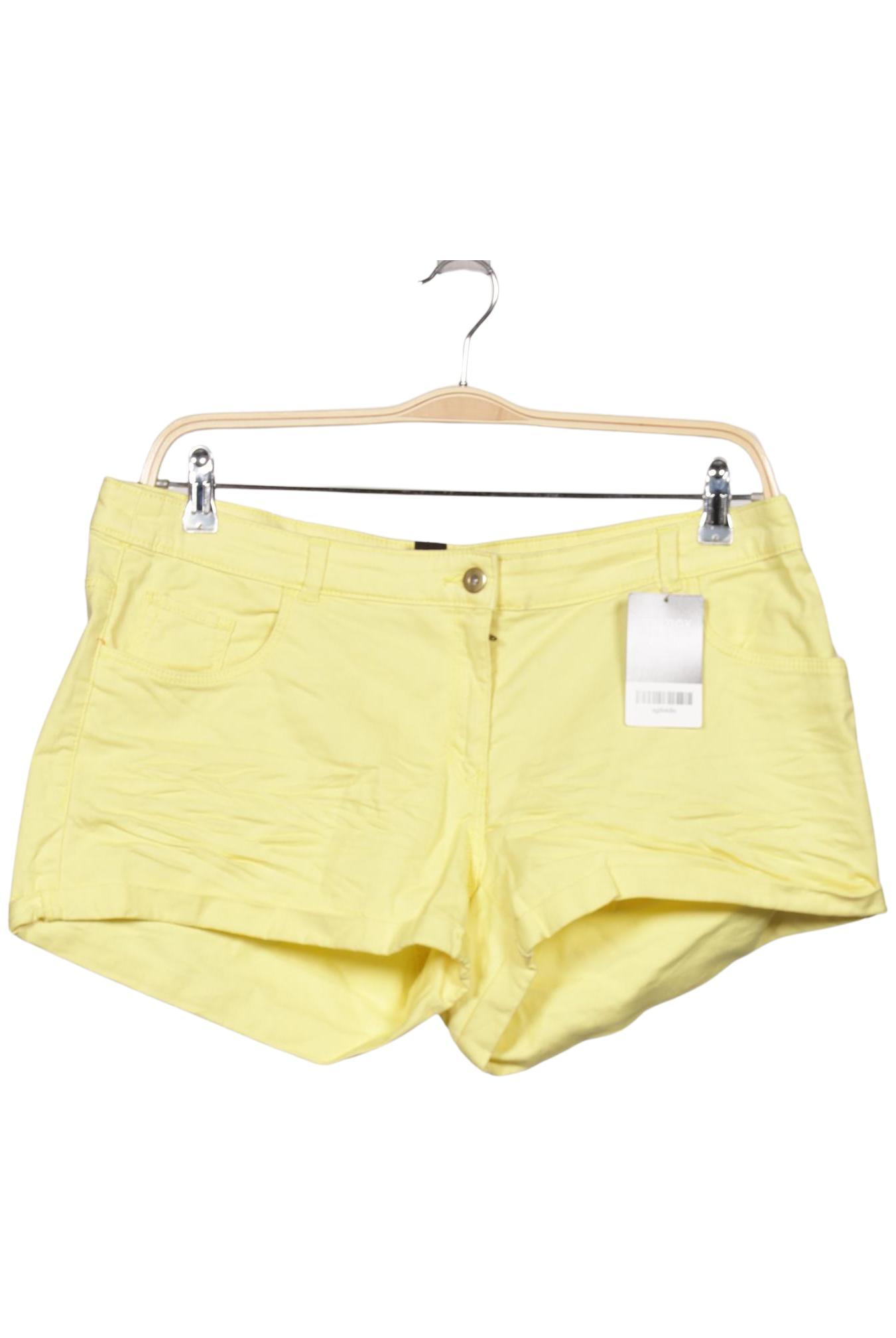 

H&M Damen Shorts, gelb, Gr. 46