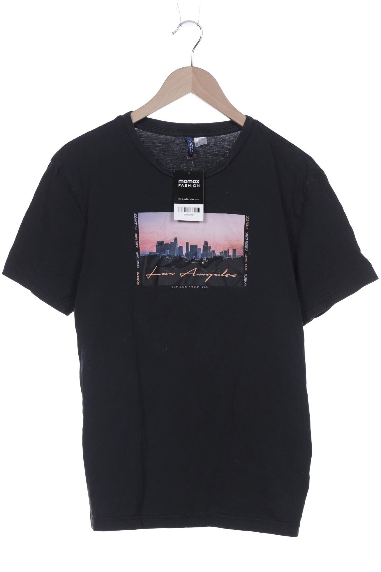 

H&M Damen T-Shirt, schwarz, Gr. 38