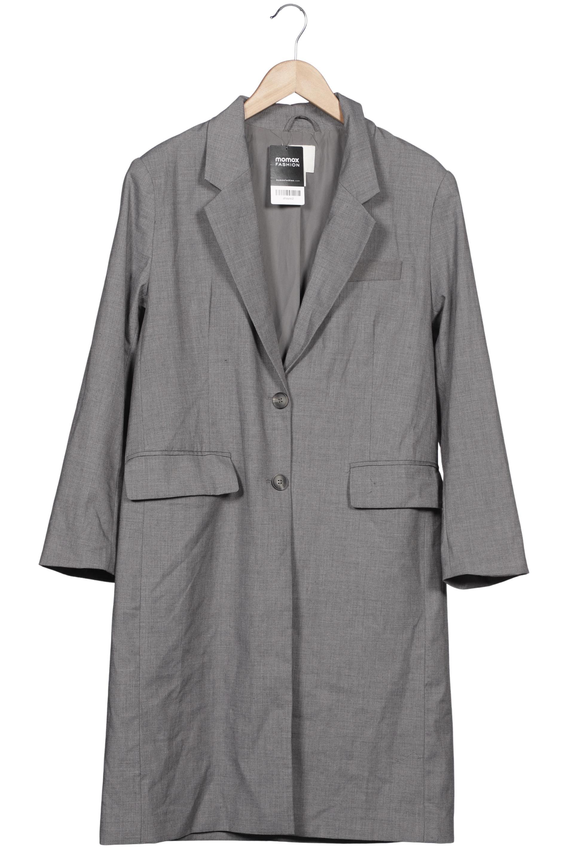 

H&M Damen Mantel, grau, Gr. 36