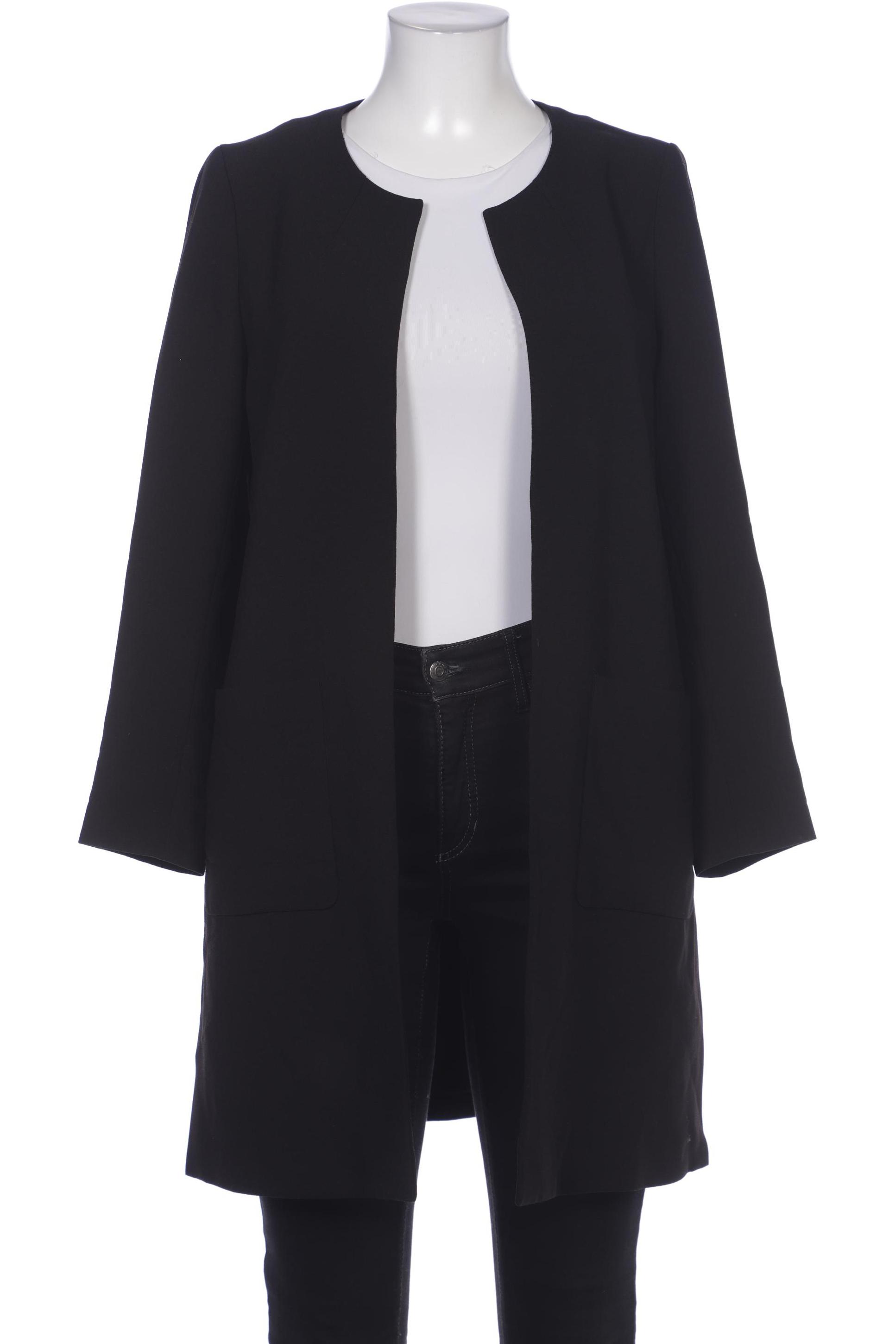 

H&M Damen Mantel, schwarz, Gr. 42