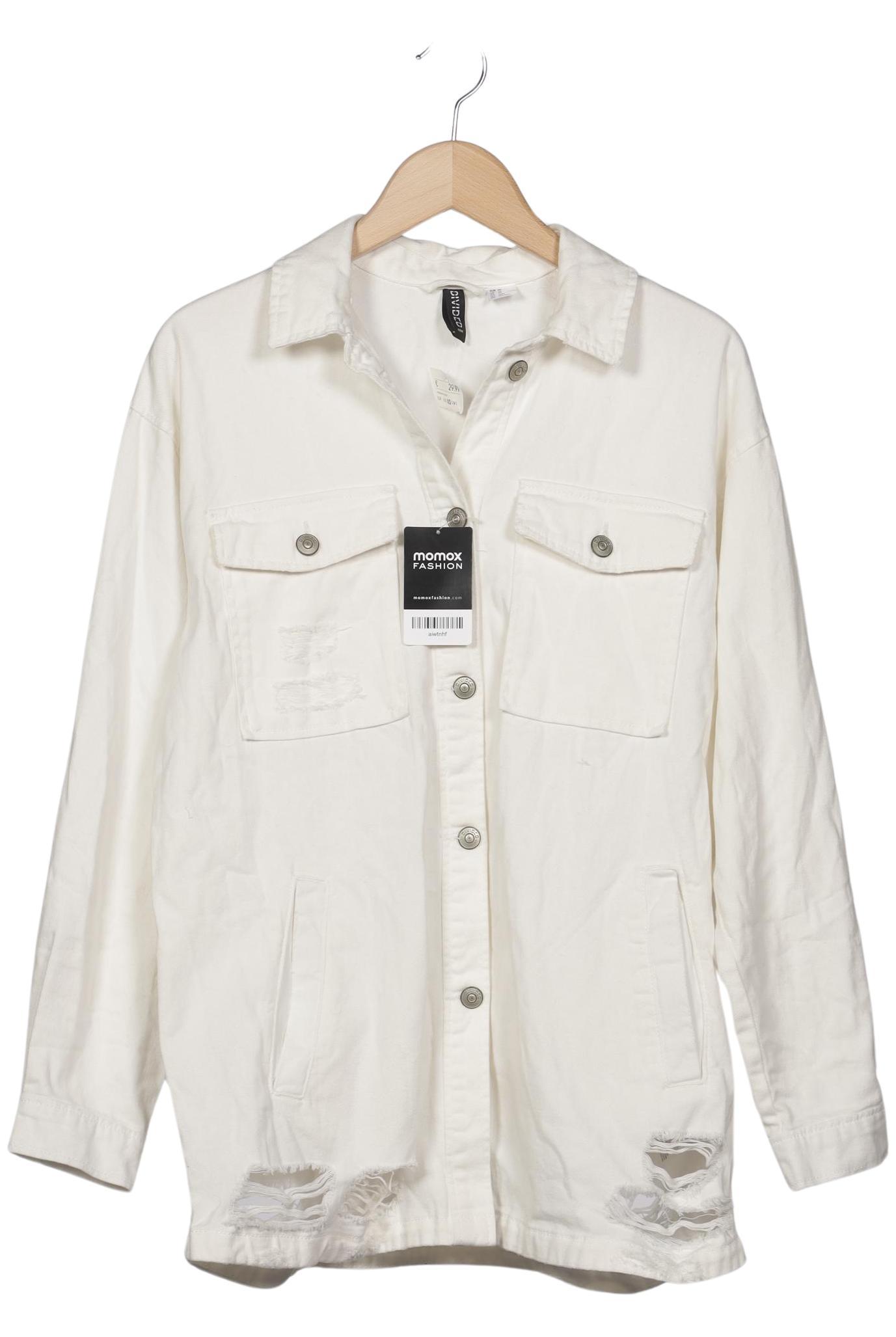 

H&M Damen Jacke, weiß, Gr. 34