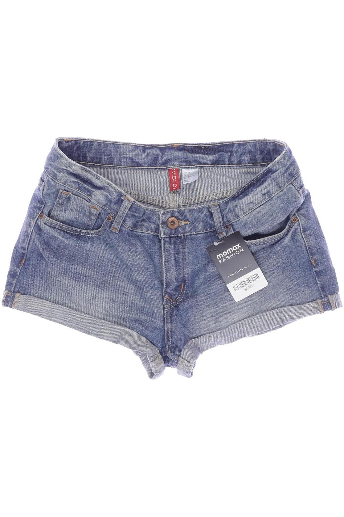 

H&M Damen Shorts, blau, Gr. 34