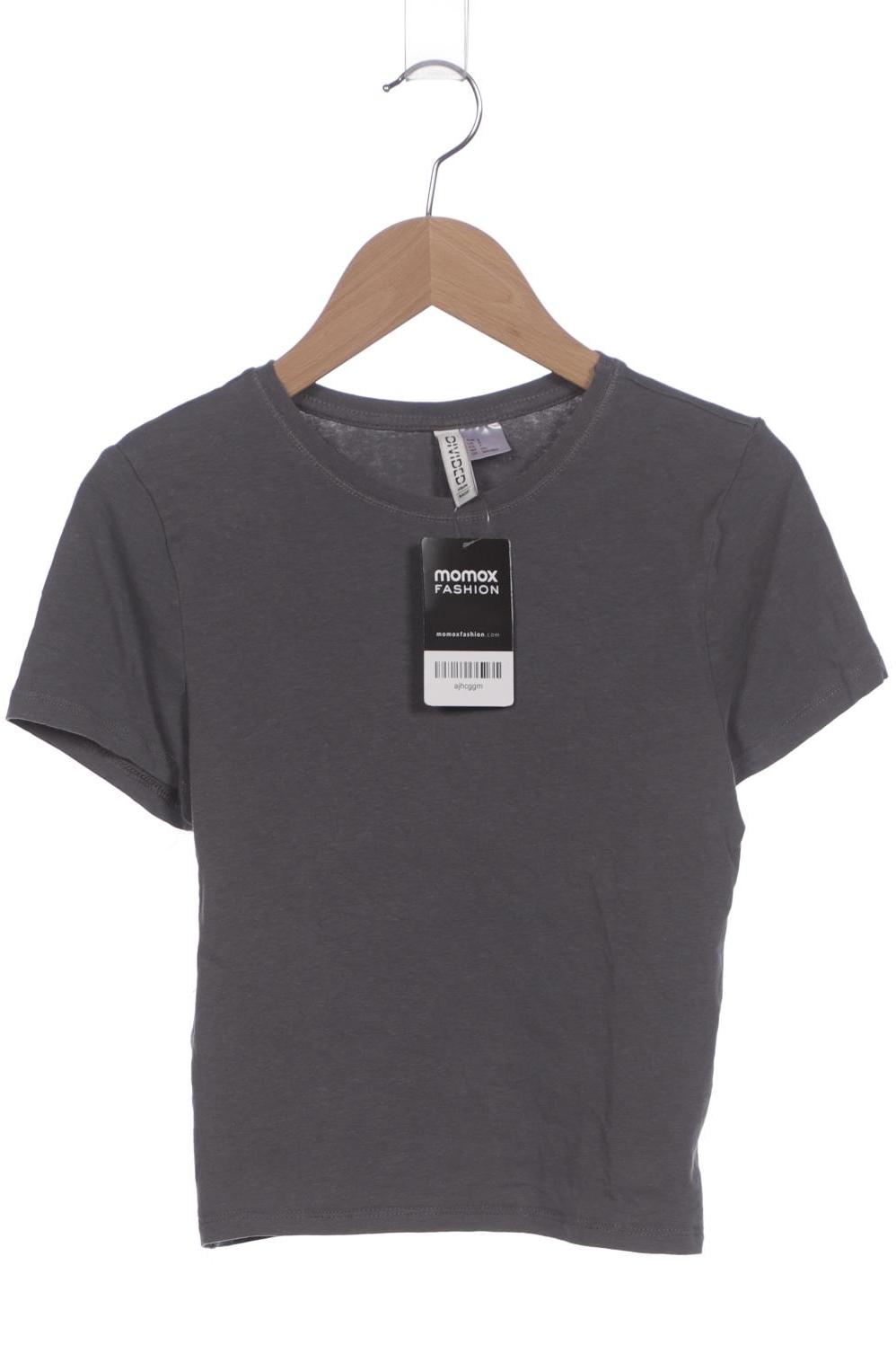 

H&M Damen T-Shirt, grau, Gr. 36