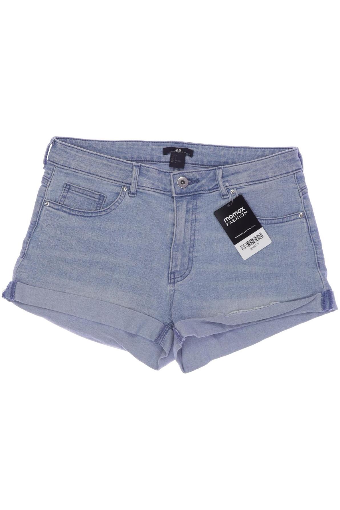 

H&M Damen Shorts, hellblau, Gr. 36