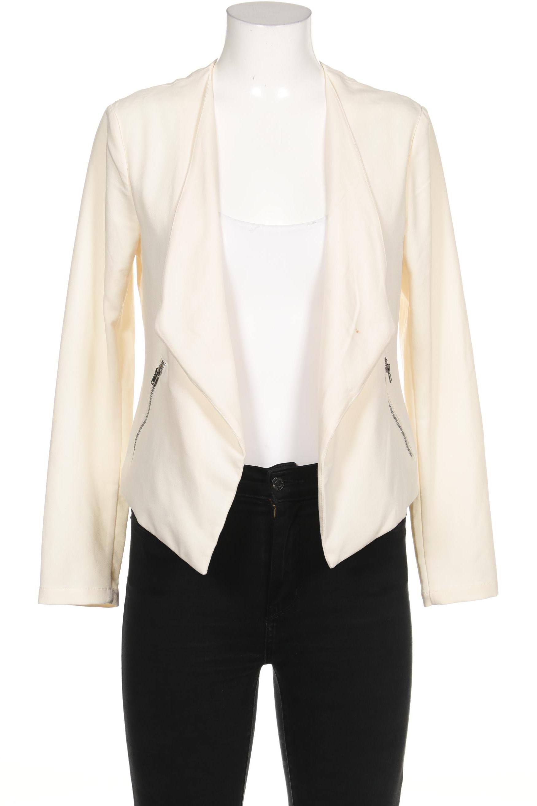 

H&M Damen Blazer, cremeweiß
