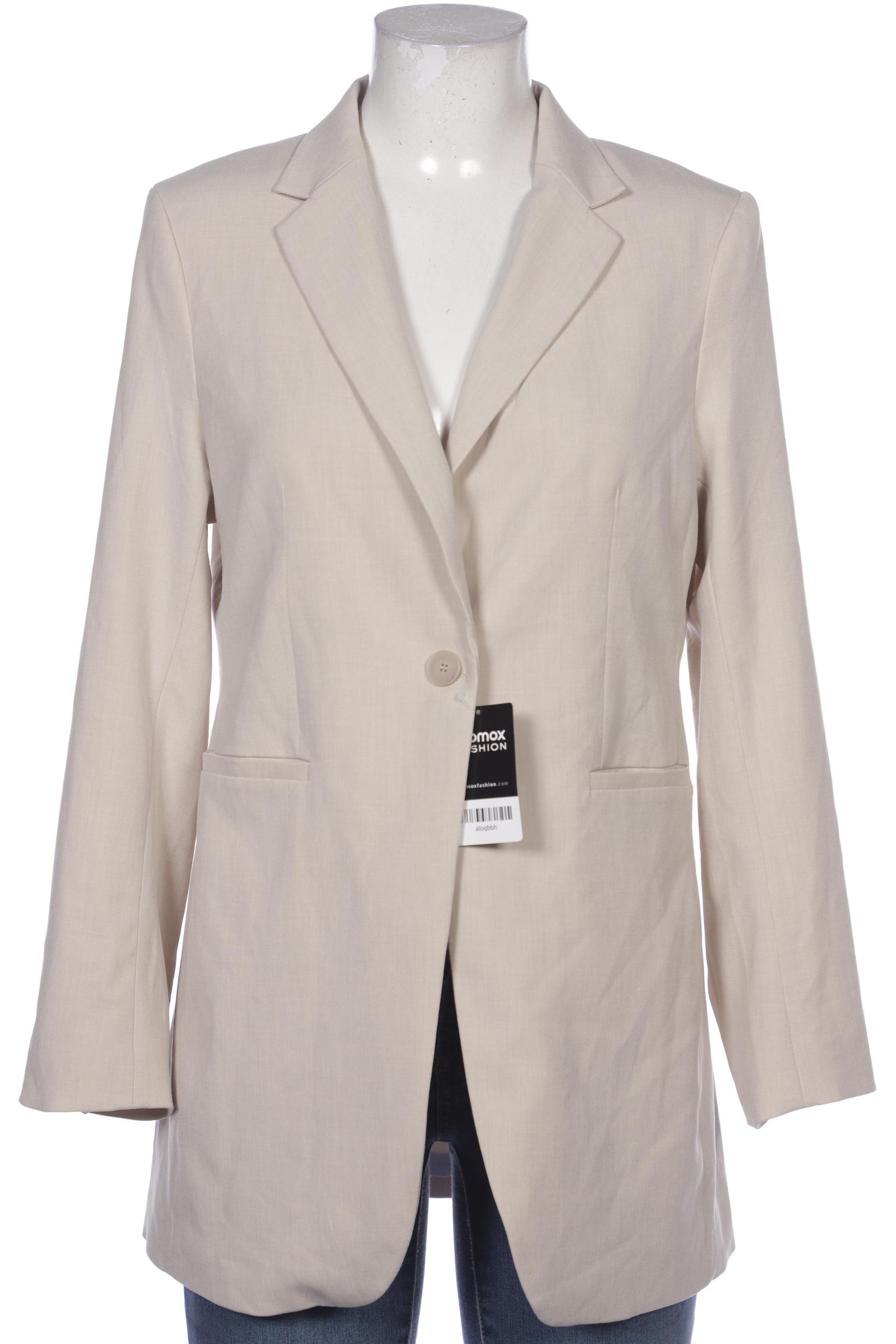 

H&M Damen Blazer, cremeweiß, Gr. 42