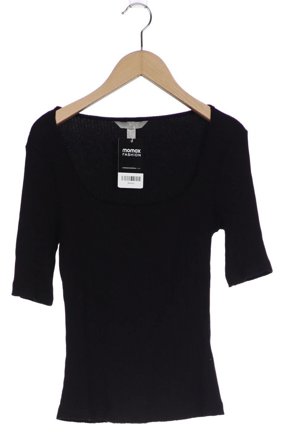 

H&M Damen T-Shirt, schwarz, Gr. 36