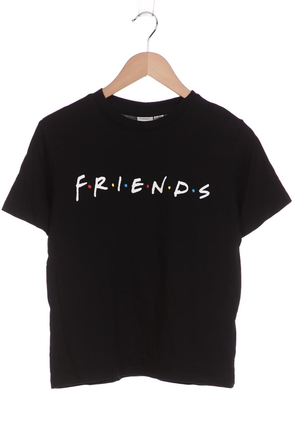 

H&M Damen T-Shirt, schwarz, Gr. 34